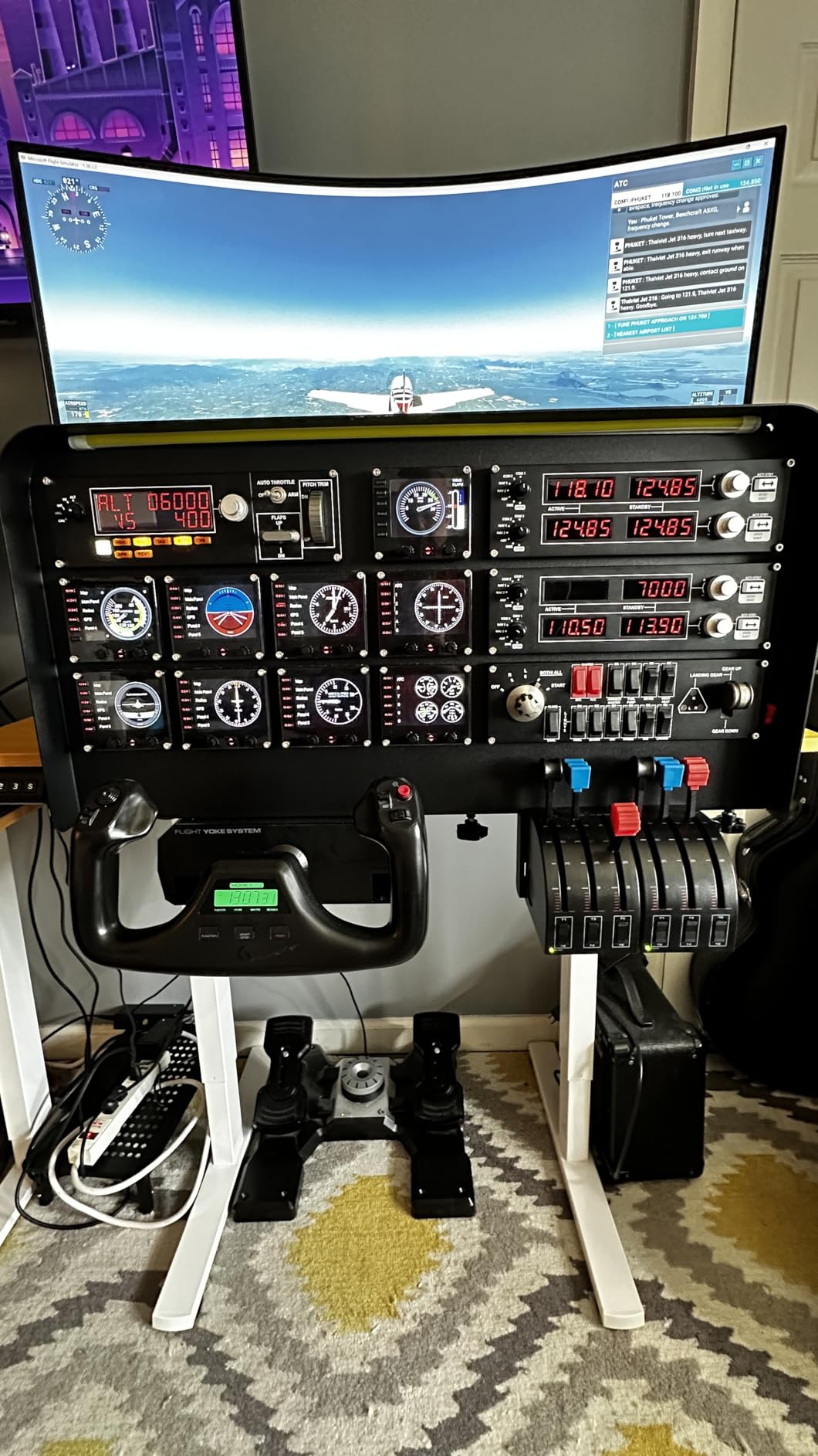Meza Flight Simulator Cockpit Kit - Pre-Cut Flight Sim Mounting Set customer photo 1