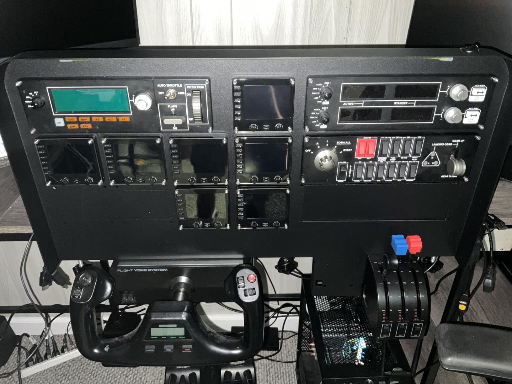 Meza Flight Simulator Cockpit Kit - Pre-Cut Flight Sim Mounting Set customer photo 2