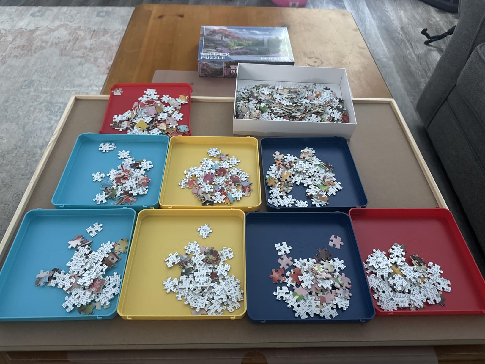 Buffalo Games - Puzzle Sorting Trays - 7 Count (Pack of 1) customer photo 1