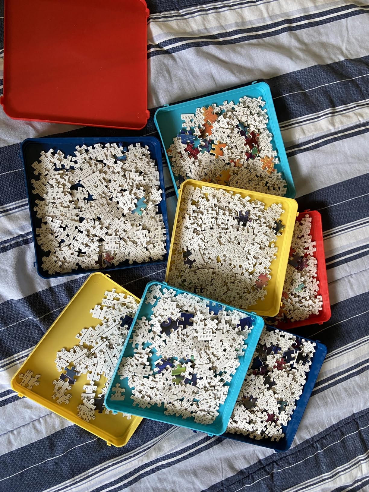 Buffalo Games - Puzzle Sorting Trays - 7 Count (Pack of 1) customer photo 2