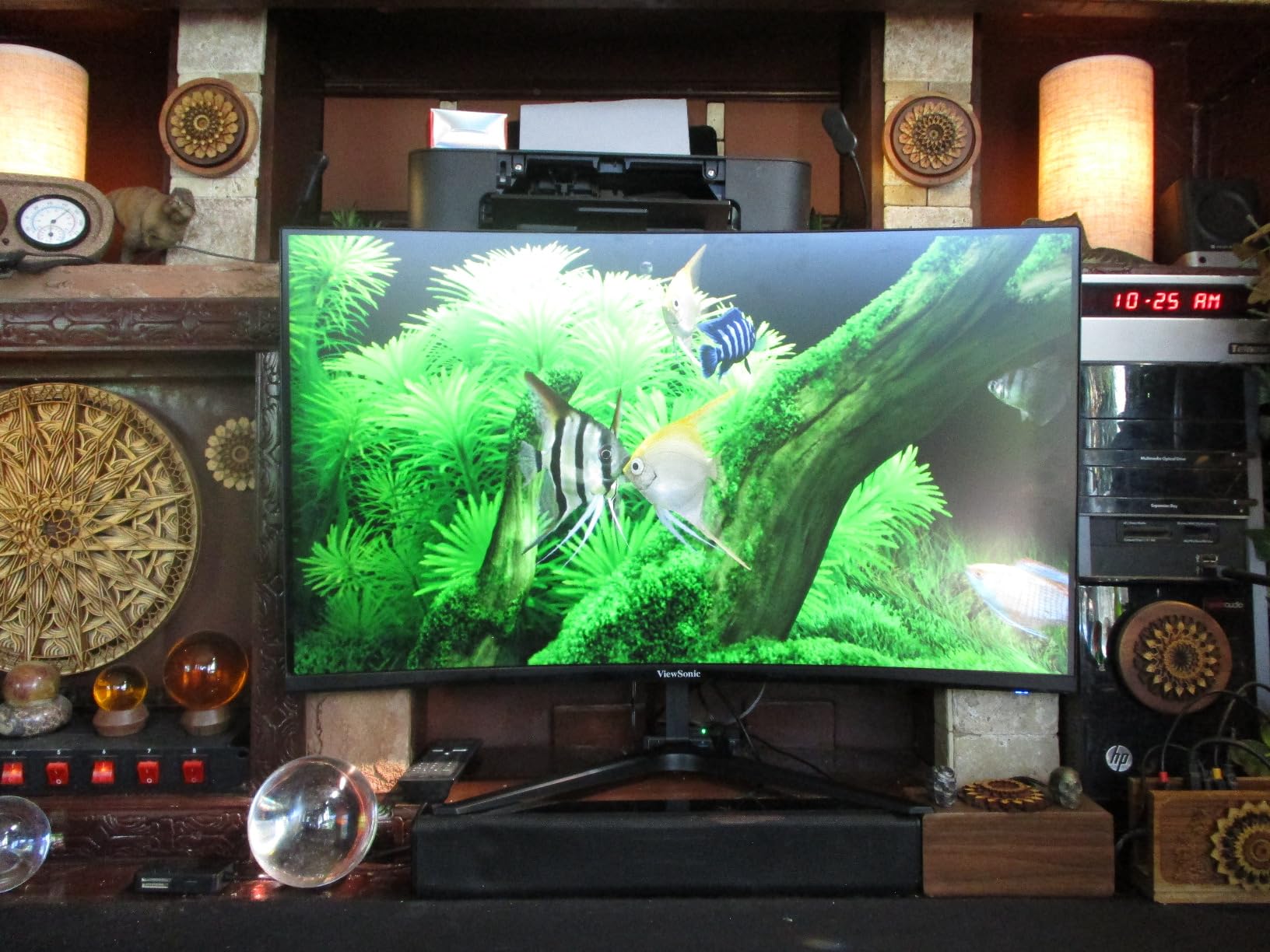 ViewSonic VX2718-2KPC-MHD 27 Inch Curved 1440p 1ms 180Hz Gaming Monitor with FreeSync Premium Eye Care HDMI and Display Port customer photo 1