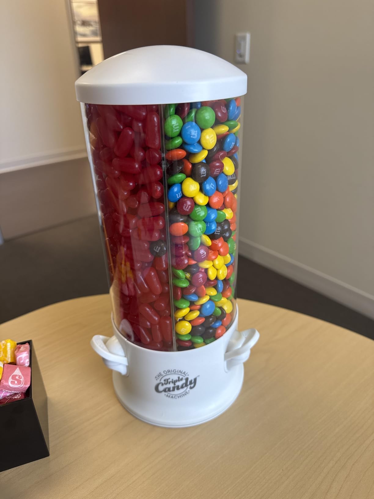 Handy Gourmet Original Triple Candy Machine-Fun Candy & Nut Dispenser-New & Improved (Pearl White), Standard (JB8450PWHI) customer photo 3