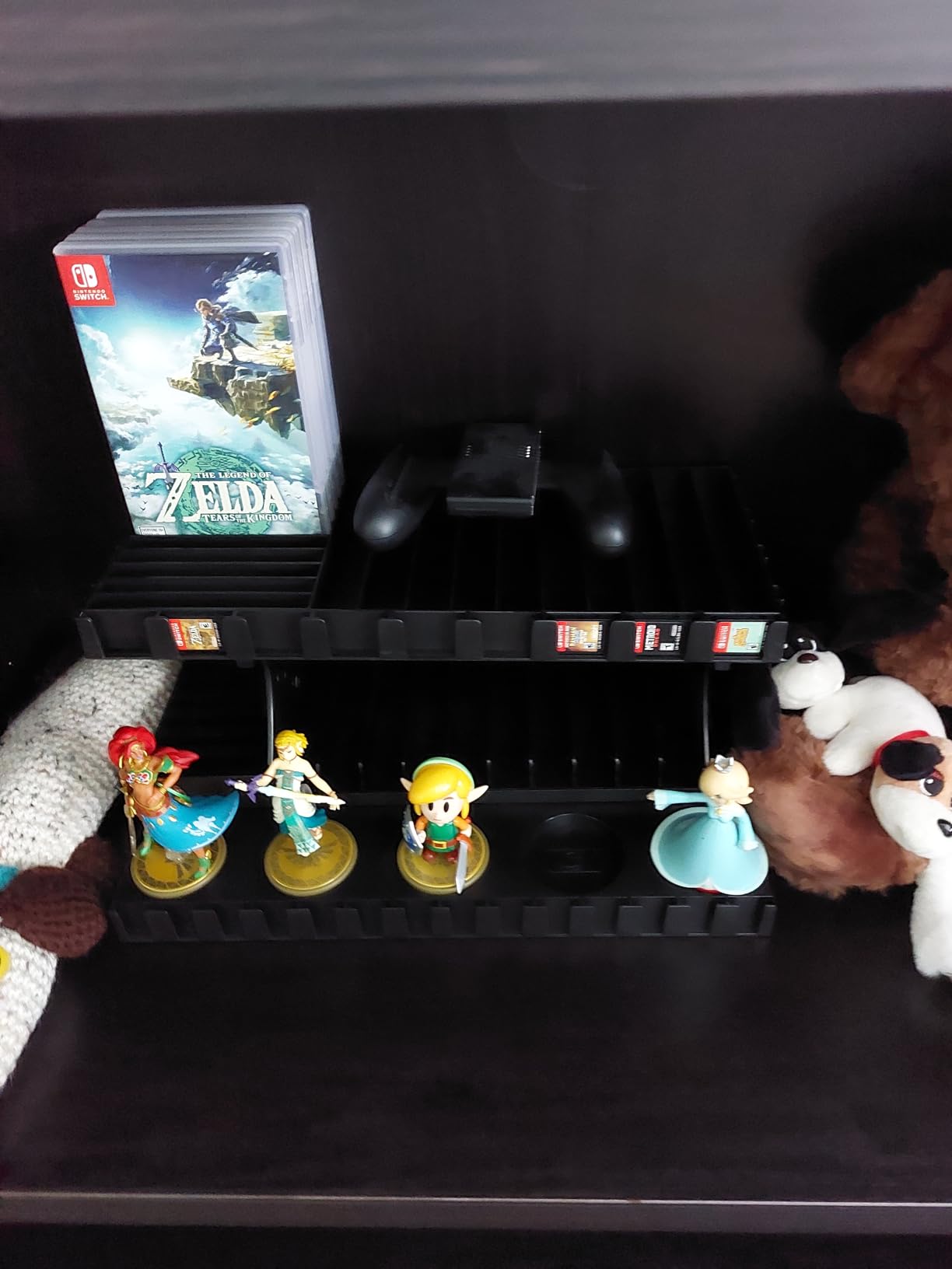 Multifunctional Game Storage and Display Stand for NSW/NDS/3DS/Amiibo/NDS series/Game Boy/FC/SFC/NES/SNES/N64 customer photo 2