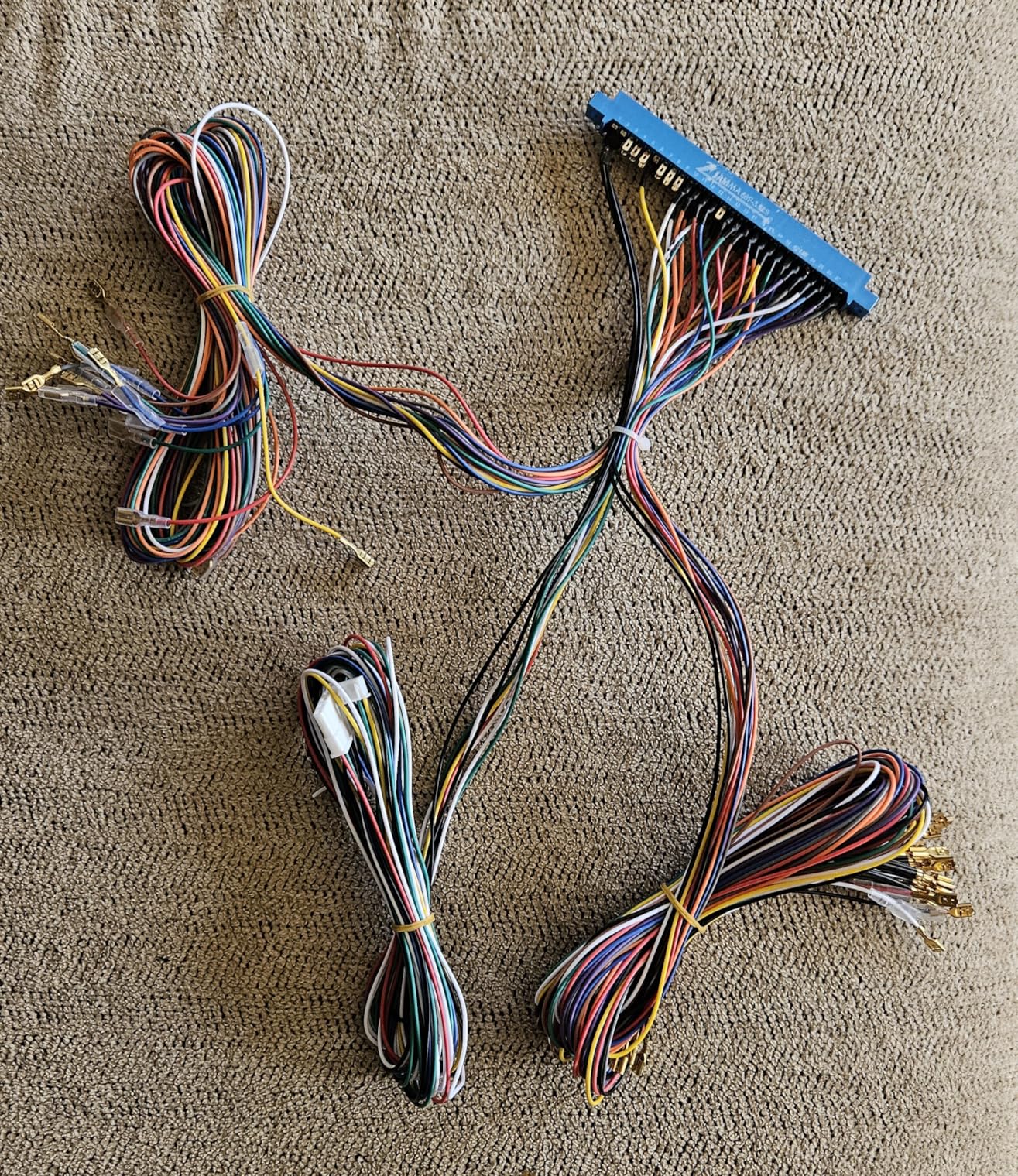 DEVMO 28 Pins Jamma Harness Cabinet Wire Wiring Loom for Arcade Game PCB Video Board Machine Video Consoles Jamma Pandora Box 4 5 6 customer photo 2