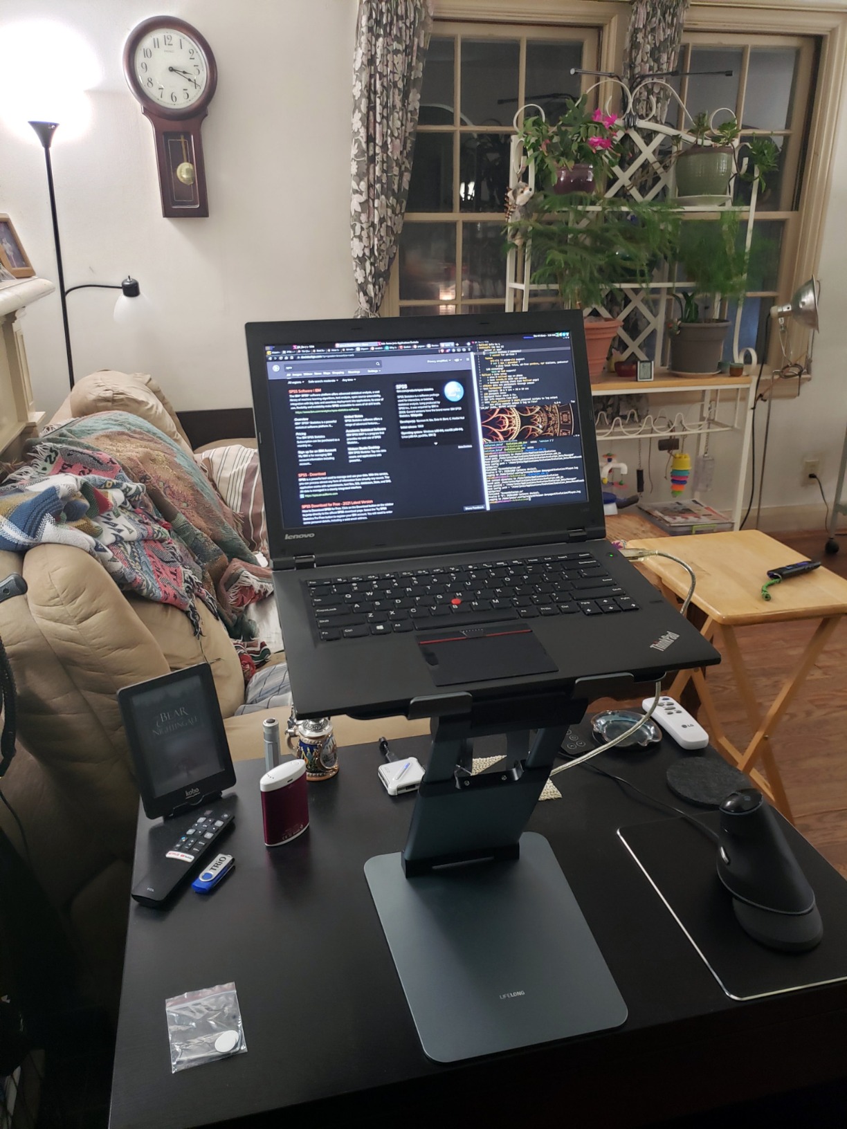 Lifelong Ergonomic Adjustable Laptop Stand for Desk - Height Up to 20