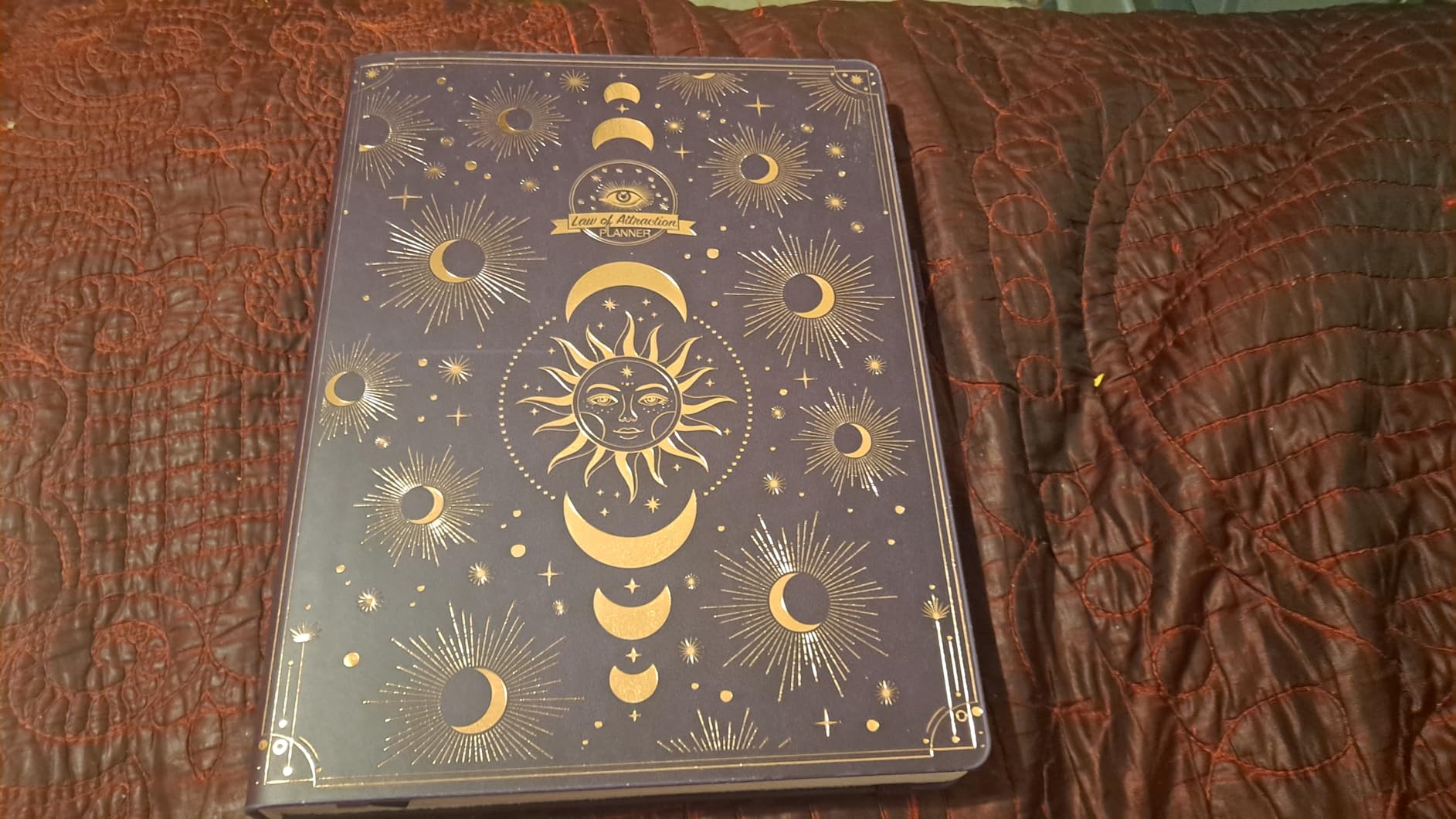 Deluxe 2026 Planner Weekly and Monthly | Law of Attraction Planner with Productivity App | 12-Month for Productivity, Gratitude & Goal Setting | Includes Foldable Vision Board, Gift Box & Stickers customer photo 2