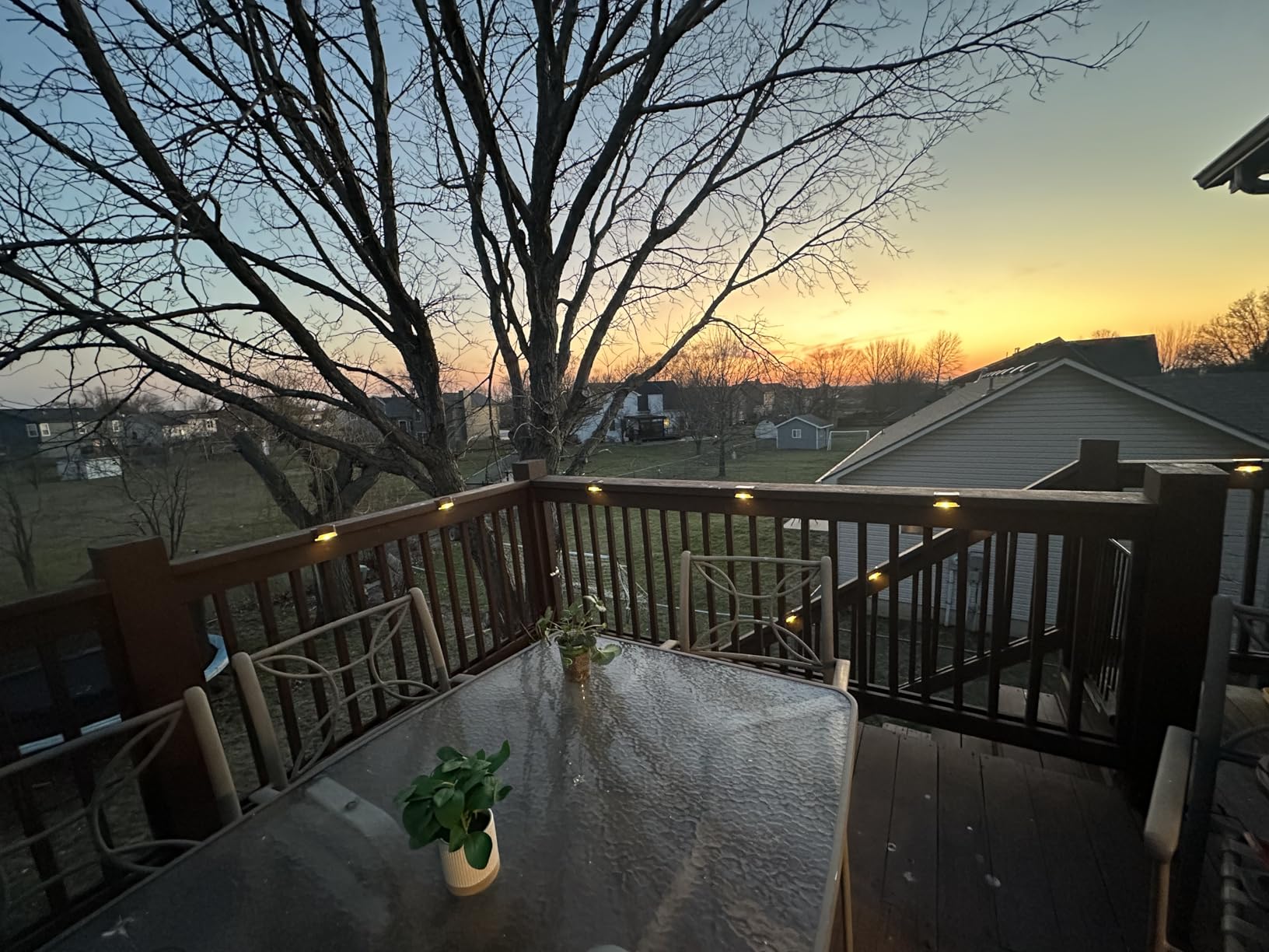 GIGALUMI Led Solar Deck Lights, 16 Pack Waterproof for Outdoor Stairs, Step, Fence, Railing, Yard and Patio (Warm White) customer photo 1