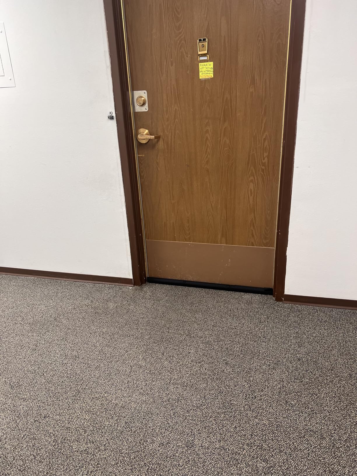 Everlasting Comfort 2 Sided Under Door Draft Stopper for Bottom of Doors - Quick Install, Keeps Heat In & Cold Air Out - Sound Proofing Foam Strip Gap Filler, Noise Blocker for Interior -Fits 30