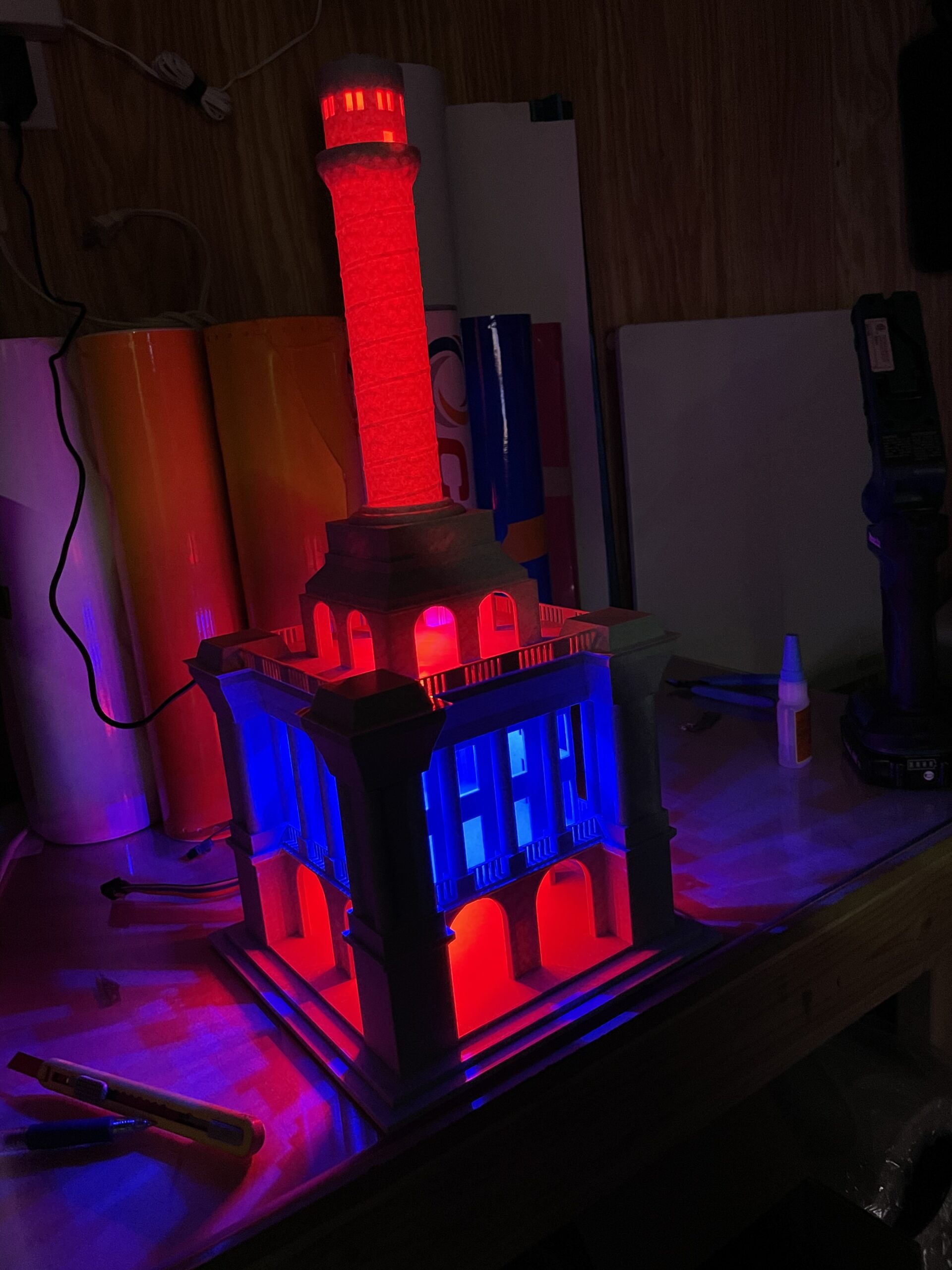 Sunity LED Light Remote Replacement with Controller, Bluetooth RGB LED Controller Set with APP/Music Sync Compatible with 5V/12V/24V 10mm RGB LED Lights Strip(2 Ports) customer photo 2