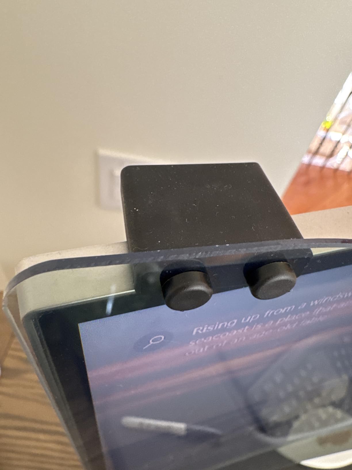 ZYY 2 Pack 23-24 Inch Computer Screen Blue Light Blocker for Eye Strain - Hanging Anti Blue Light Screen Protector customer photo 2