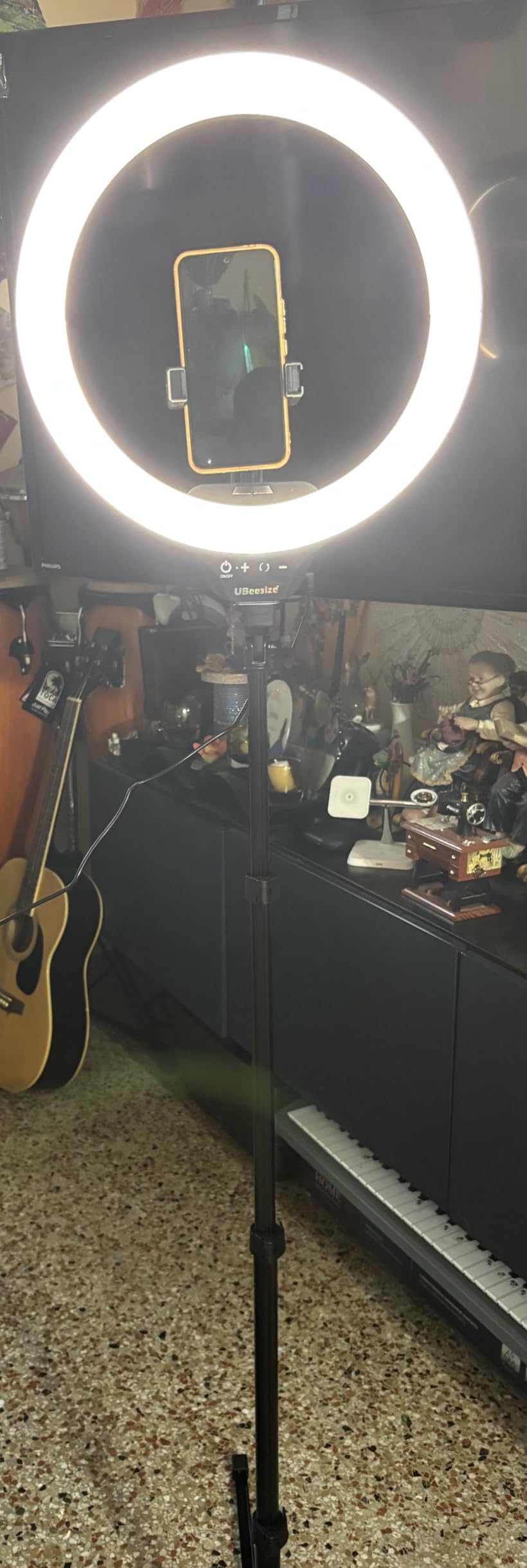 UBeesize 12'' LED Ring Light with 62'' Tripod Stand customer photo 2