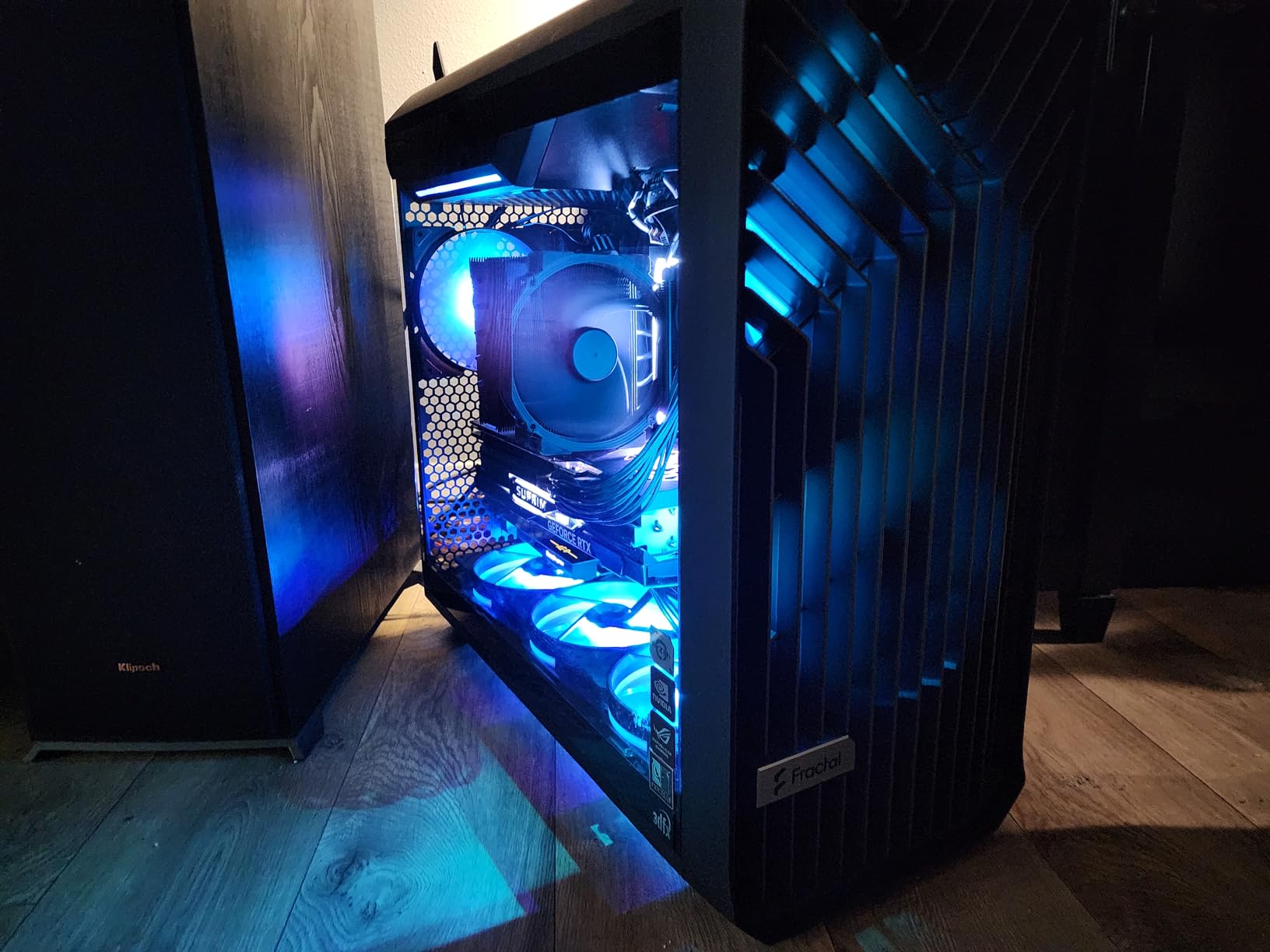 Fractal Design Aspect 14 RGB 140 mm PWM Wide 500-1700 RPM Range Black Frame 3-Pack Computer Fan customer photo 1