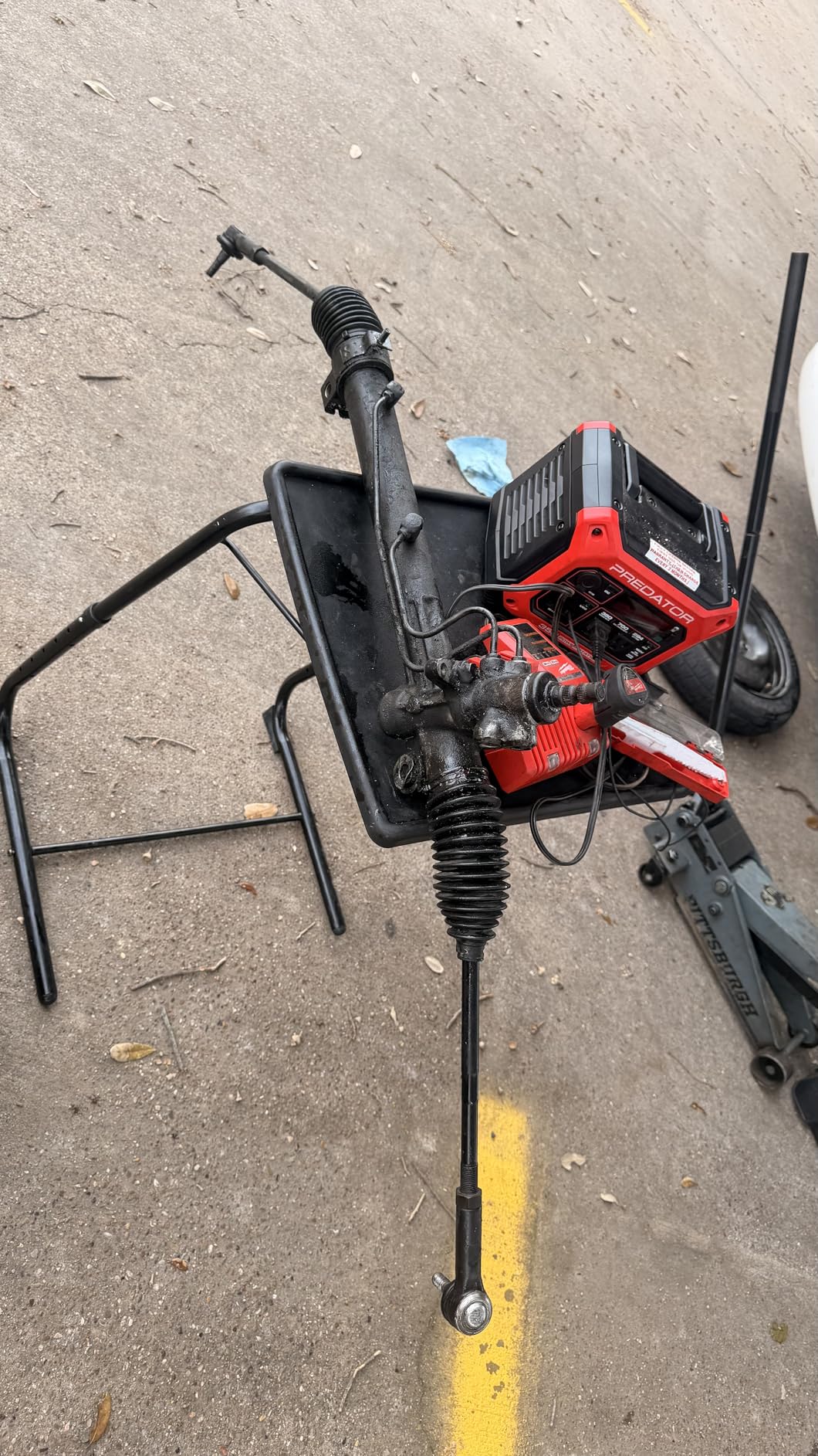 HUANUO Adjustable TV Tray Table - TV Dinner Tray with Cup Holder on Bed & Sofa, Comfortable Folding Table with 6 Height & 3 Tilt Angle Adjustments for Laptop (Azure) customer photo 1