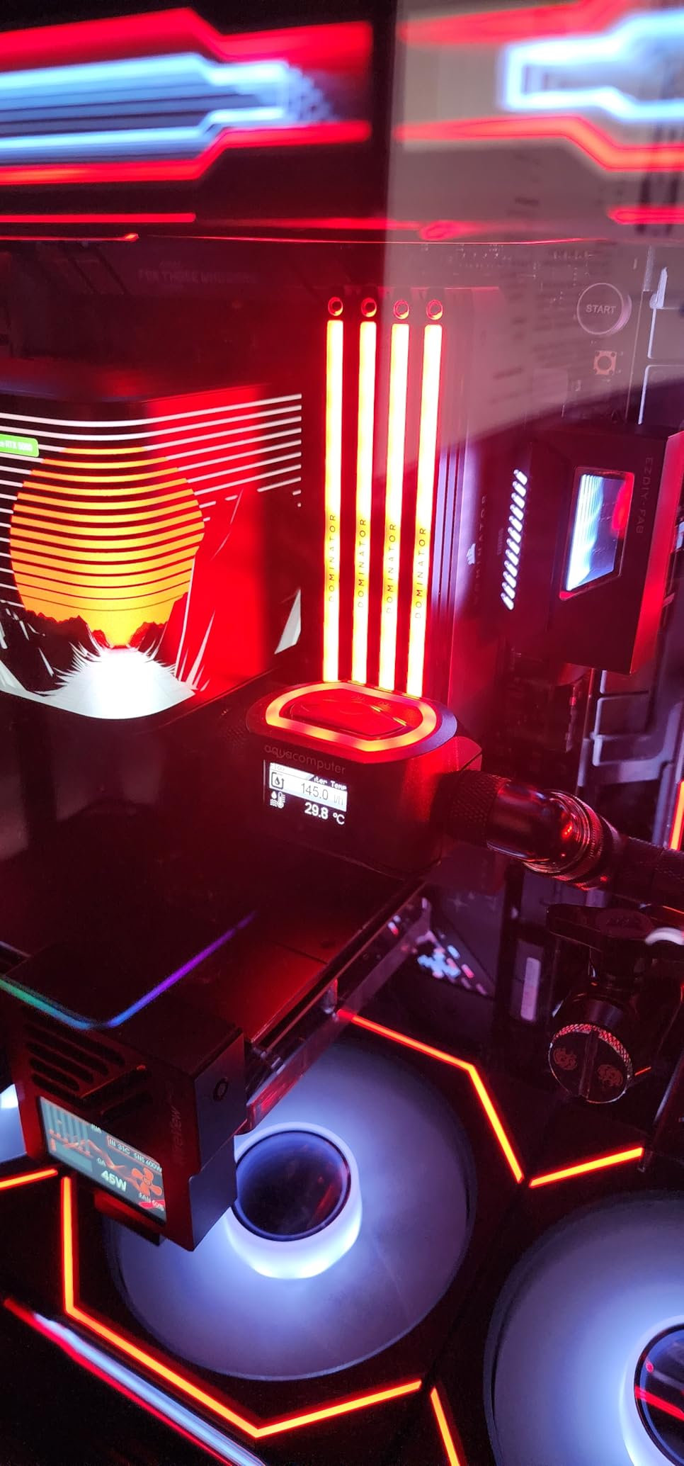 Aquacomputer G1/4 Next RGBpx Flow Sensor - High Flow (53293) customer photo 1