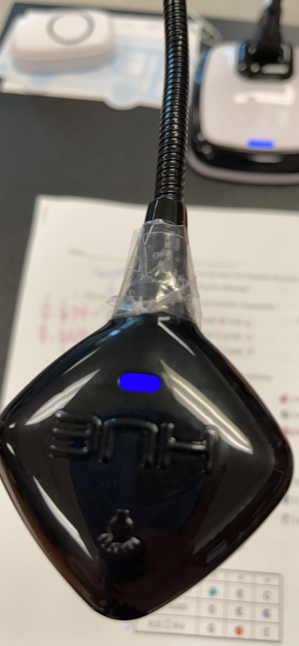 HUE HD Pro Flexible USB 11x17 Document Camera and Classroom Visualizer for Teachers: Built-in Microphone/Lights, Windows, macOS, Chromebook Compatibility (Blue Camera) customer photo 1