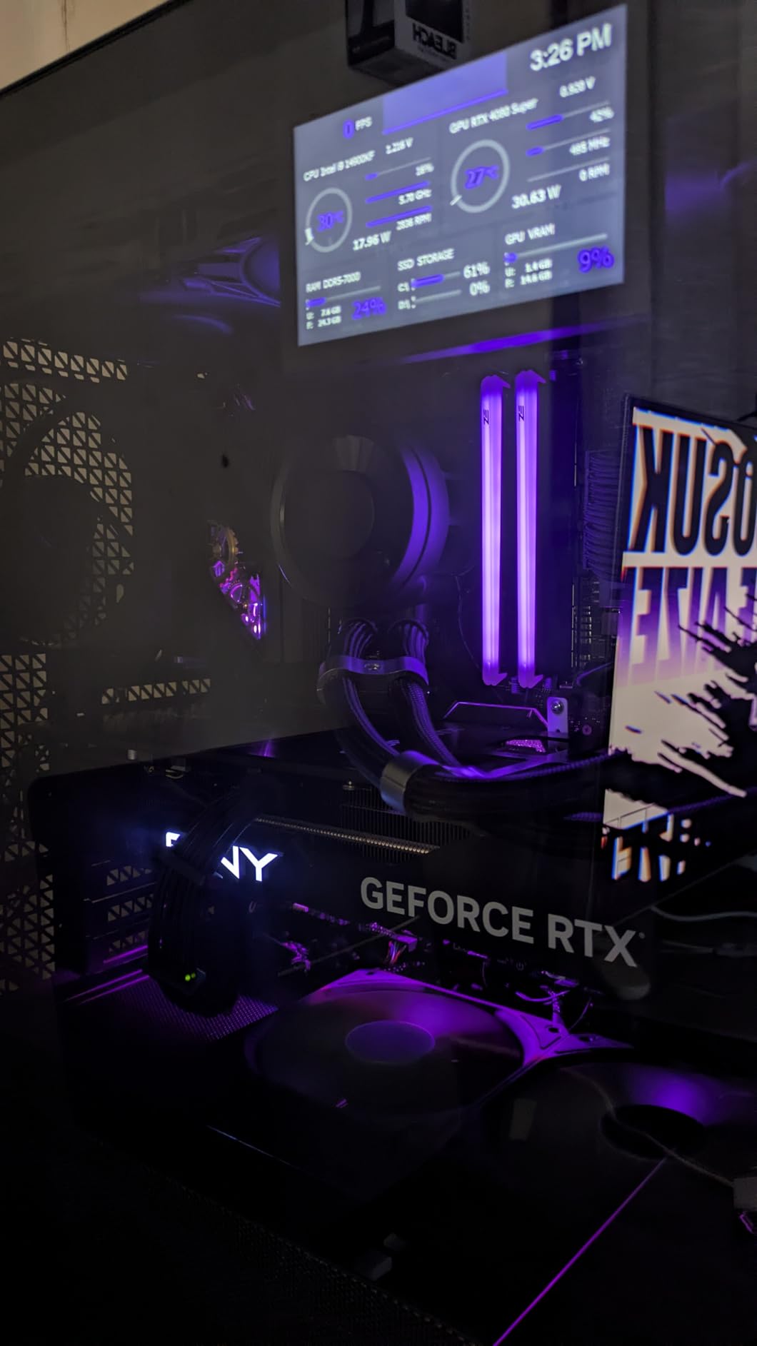 EZDIY-FAB 5V ARGB Memory RAM Cooler DDR Heatsink for DIY PC Game MOD DDR3 DDR4 (Compatible with Aura Sync,RGB Fusion and Mystic Light Sync)-2 Pack-PI061 customer photo 2