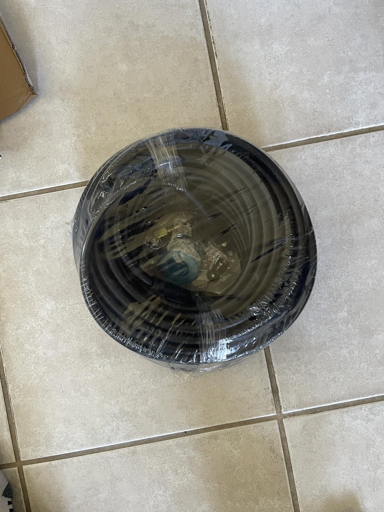 Sewer Jetter Kit for Pressure Washer 100FT, 5800PSI Drain Cleaner Hose 1/4 Inch NPT Corner, Rotating and Button Hose Sewer Jetting Nozzle Pearl Corsage Pin Waterproof Tape with 2 Spanner customer photo 1