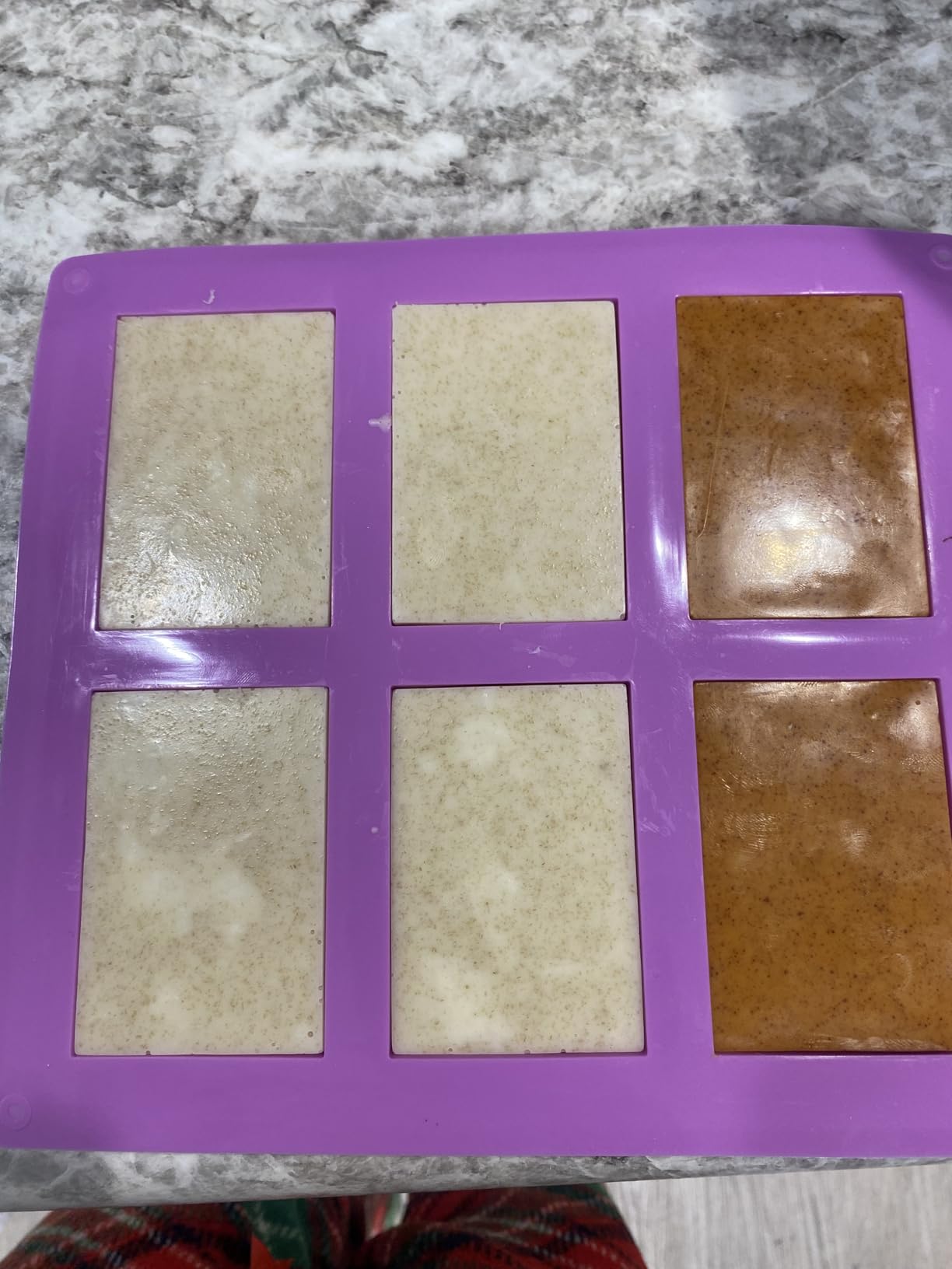 3 Pack Silicone Soap Molds, 6 Cavities Rectangle Silicone Mold, Great for Homemade Craft Soap Mold, Chocolate, Cake Molds & Ice Cube Tray customer photo 2