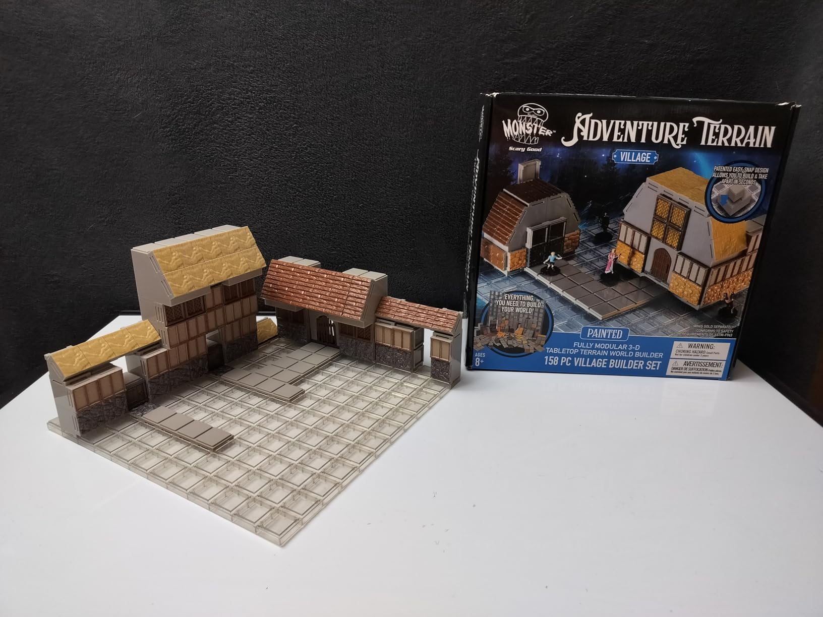 Monster Adventure Terrain 3D Interchangeable Builder System - 121pc Painted Specialty Accessories Set - Build Modular Worlds in a Snap & Elevate Your Campaign - Compatible with DND Dungeons & Dragons customer photo 1