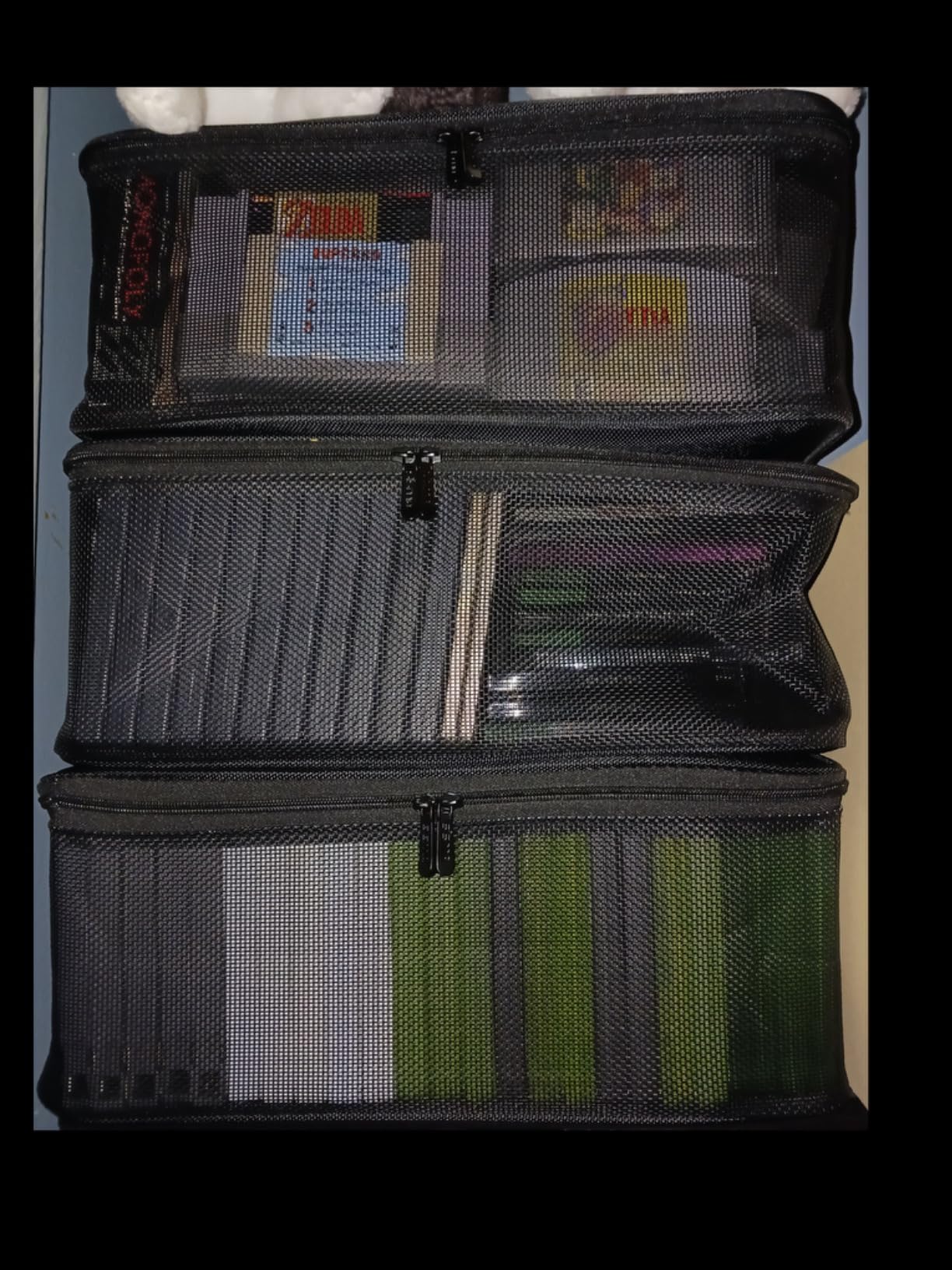 sisma Video Games Storage Case Compatible with PS5 Xbox PS4 Game Discs, Videogames Holder Home Safekeeping Organizer customer photo 2