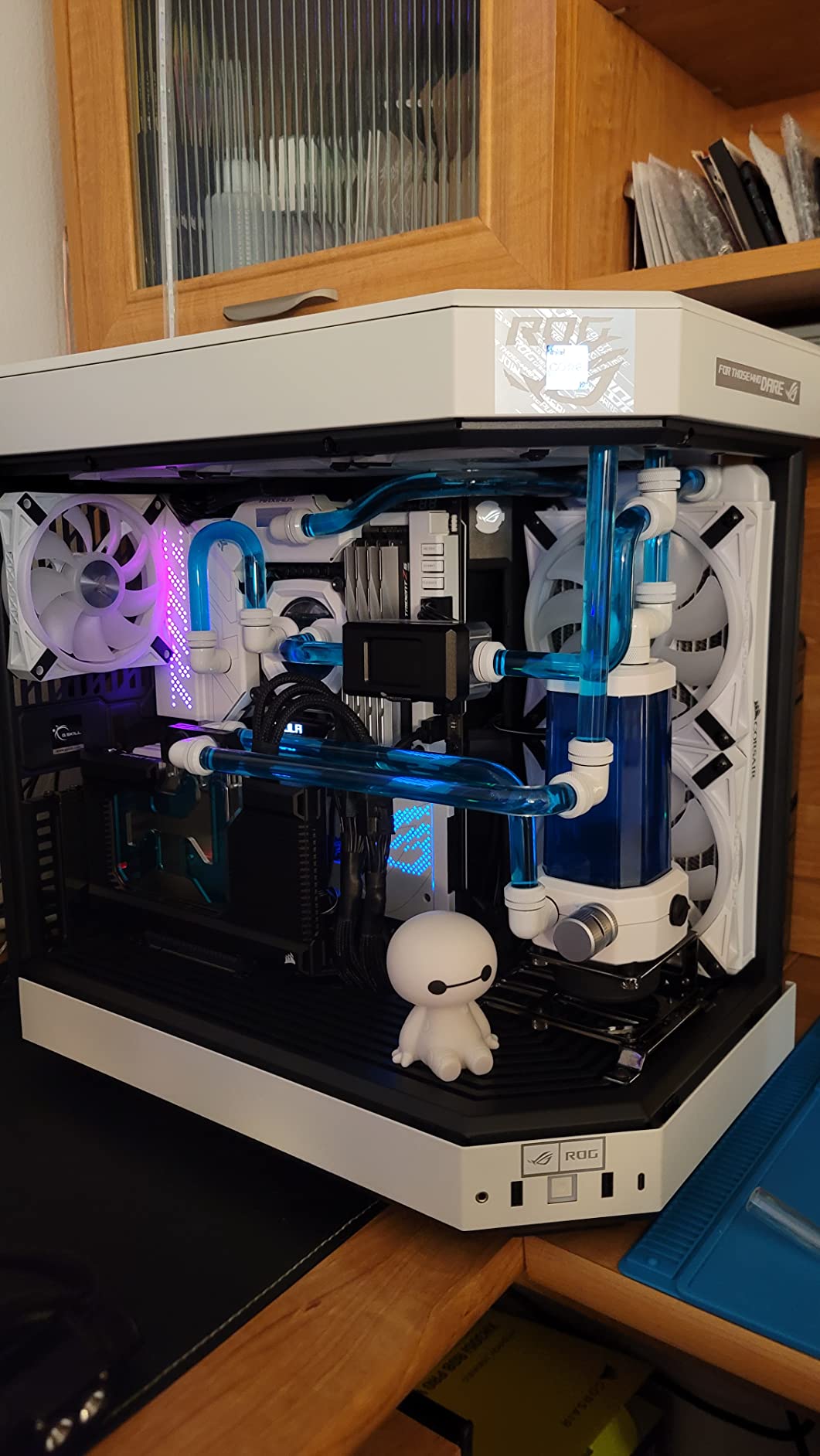 EKWB EK-Quantum Torque Drain Valve, Satin Titanium customer photo 1