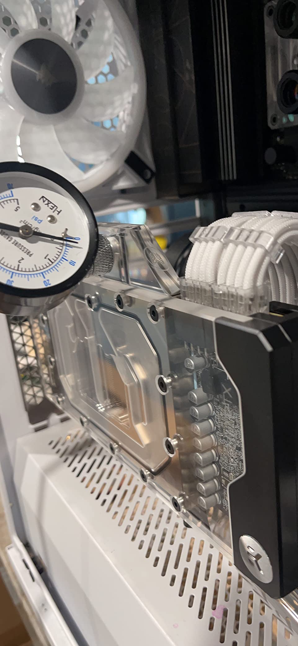 753 Water Leakage Tester, Double Barometer Air Pressure Guage for Computer Water Cooling System customer photo 1