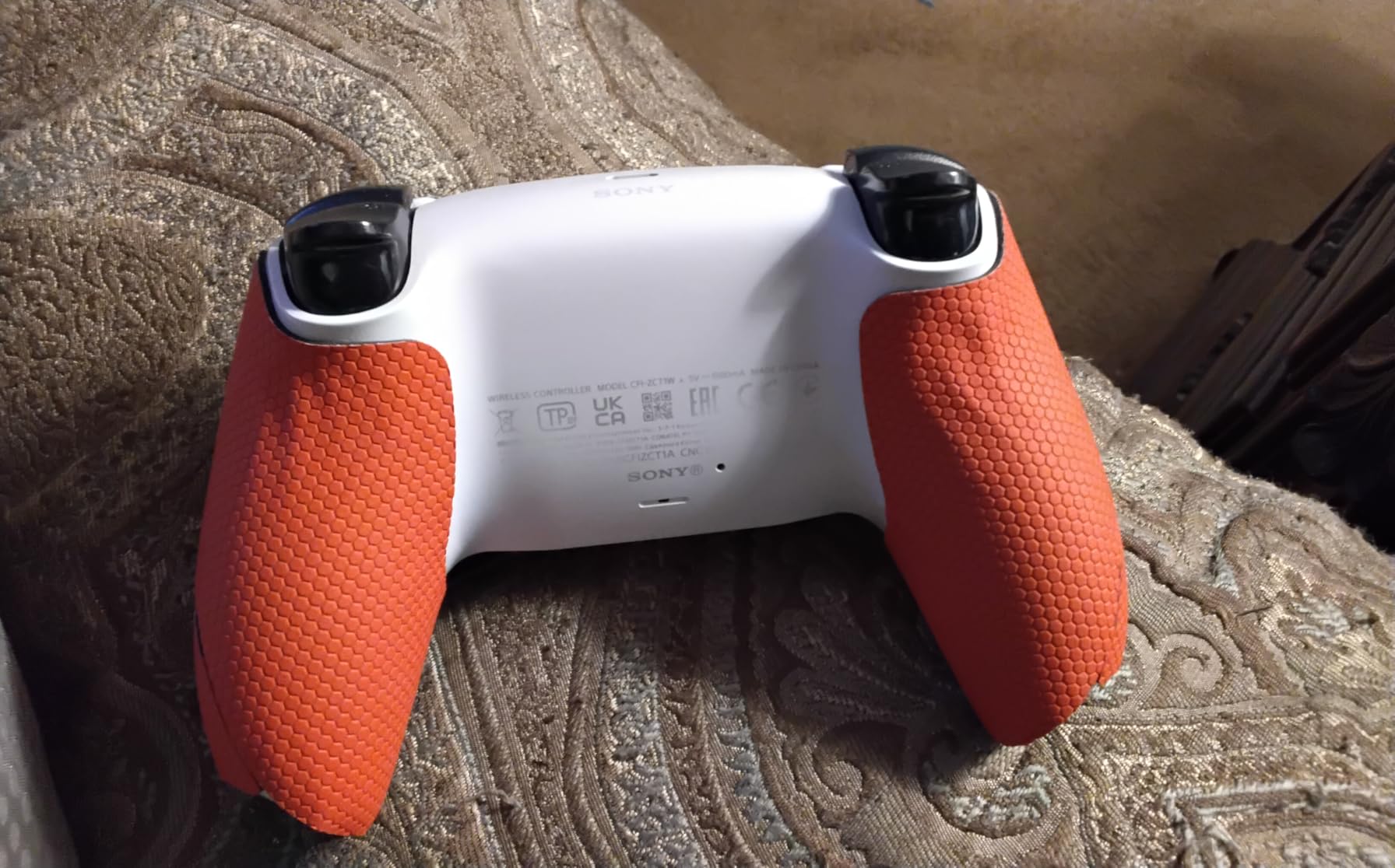 KontrolFreek Performance Grips for PlayStation 5 (PS5) Controller (Nightfall Black) customer photo 1