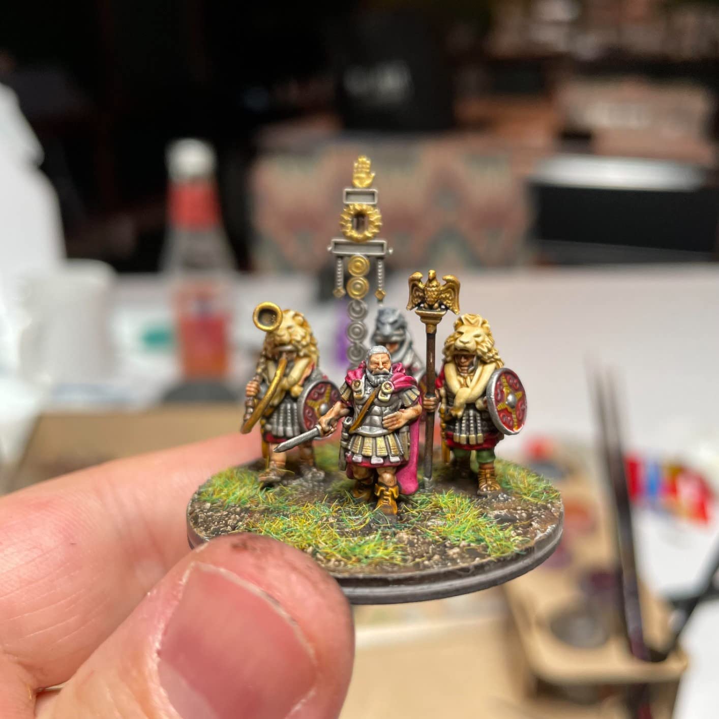 TGM-7 3D Wargaming Resin for Tabletop Miniatures - Tough, High Resolution, Low Odor, Fast Curing 3D Printing Liquid for 4K/8K/12K LCD/DLP/SLA 3D Printers (Grey, 1kg) customer photo 1