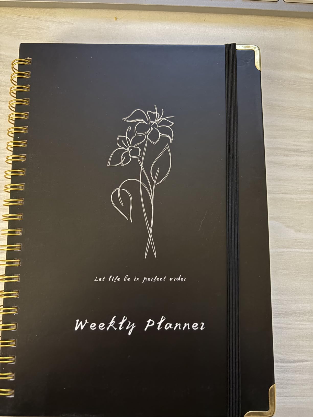 Undated Weekly Planner- Weekly Goals Notebook, A5 To Do List Planner, Habit Tracker Journal with Spiral Binding, 5.7 x 8.0 inches customer photo 2