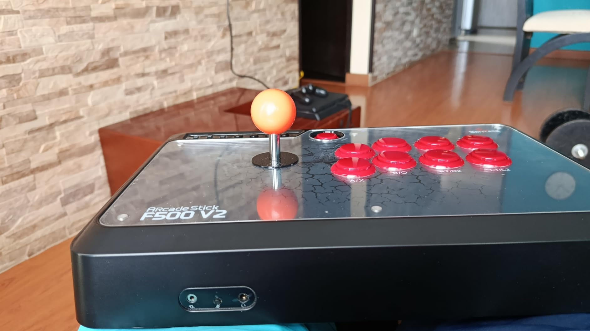 JLF-TP-8YT Arcade Joystick (Black Ball Top) - Premium, High Precision, Responsive Controls, Multi-Platform Compatible - Ideal for Gaming Enthusiasts, for Arcade Jamma Game 4 & 8 Way Adjustable customer photo 1