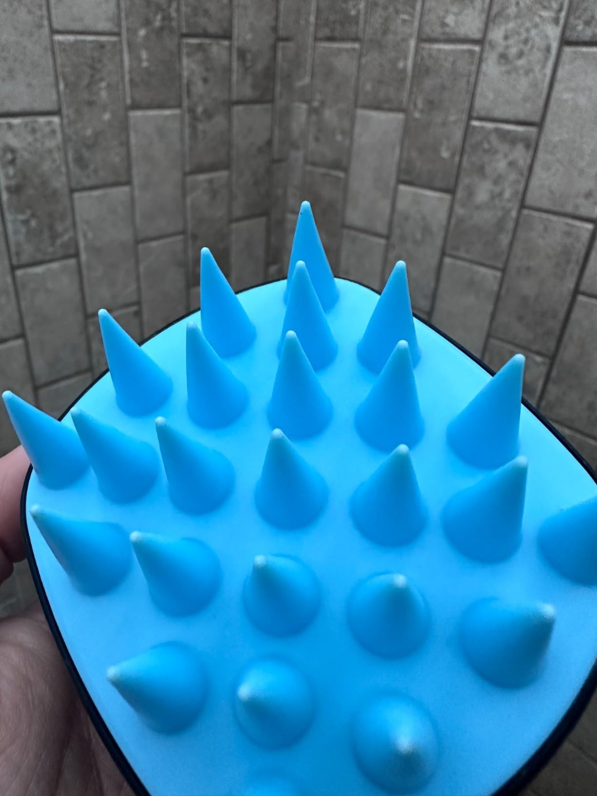 Cbiumpro 2-Pack Scalp Massager Shampoo Brush, Ultra Soft Silicone Scalp Scrubber Exfoliator Brush for Hair Growth & Dandruff Removal - 100% Fit All Hair Types customer photo 2