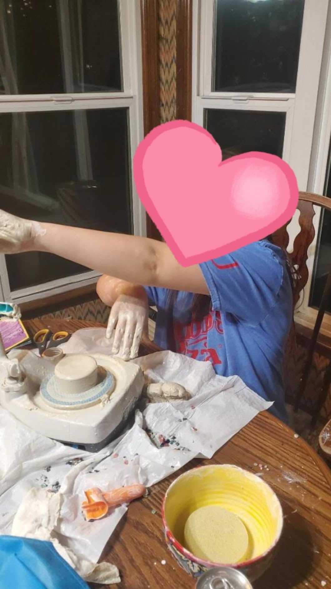 National Geographic Pottery Wheel for Kids Complete Beginner Kit customer photo 2