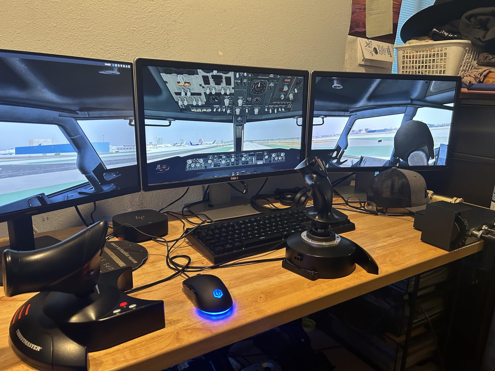 Flight Sim Stuff - Vernier Controls Throttle, Prop, Mixture, Flaps and Trim | True Vernier Controls for Mixture and Prop, Throttle Friction Lock, Elevator Trim Wheel, Flaps Switch customer photo 1