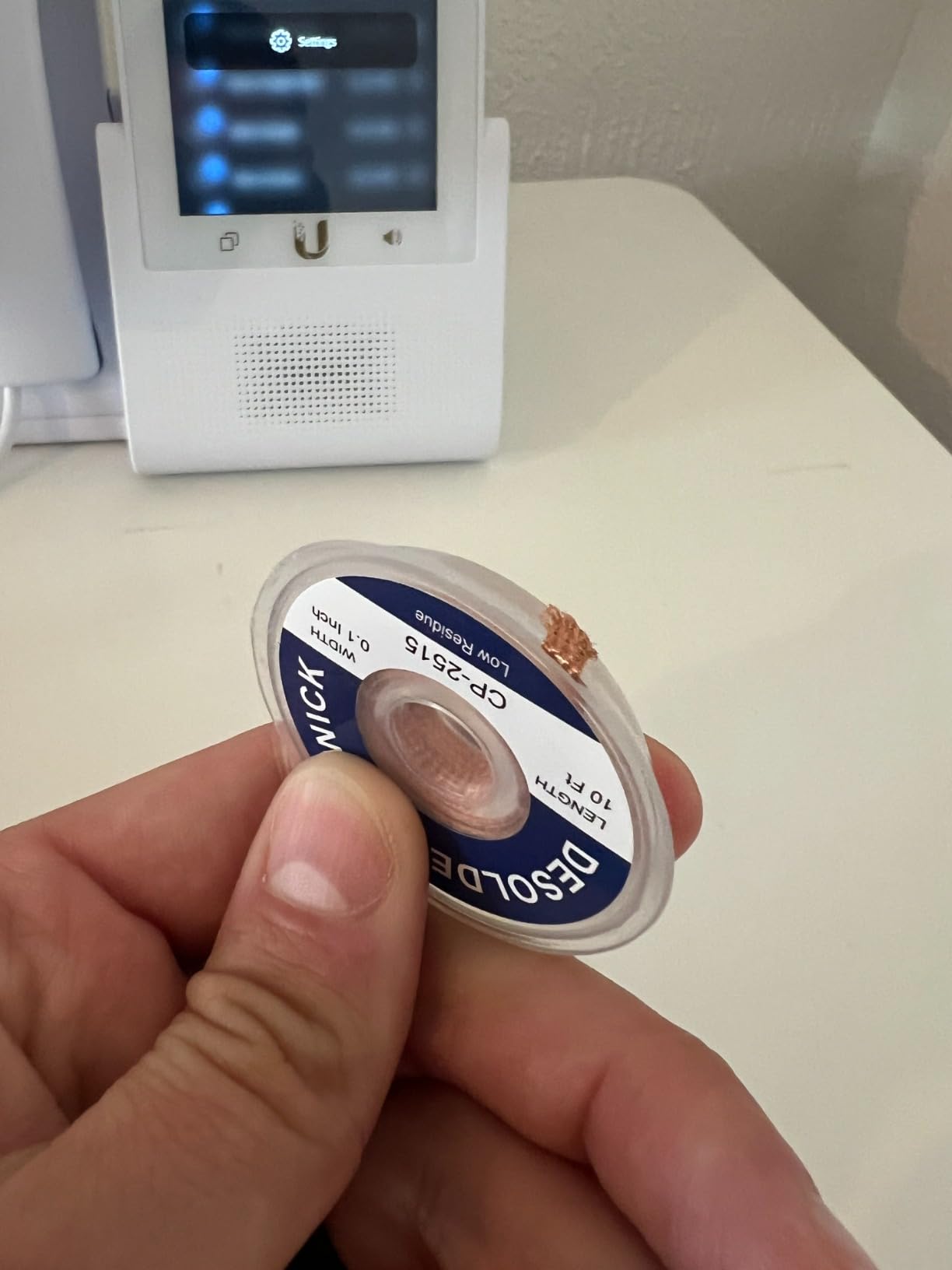 solder wick braid 10ft Length Desoldering Wick Braid Remover Tool Solder Sucker 1 piece No-Clean soldering Wick Wire Roll and Disassemble Electrical Components customer photo 2