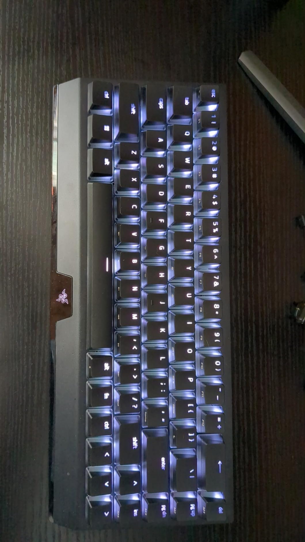 Razer BlackWidow V3 Mini HyperSpeed 65% Wireless Mechanical Gaming Keyboard: Yellow Mechanical Switches Linear & Silent - Phantom Pudding Keycaps - Chroma RGB - Up to 200 Hr Battery customer photo 2