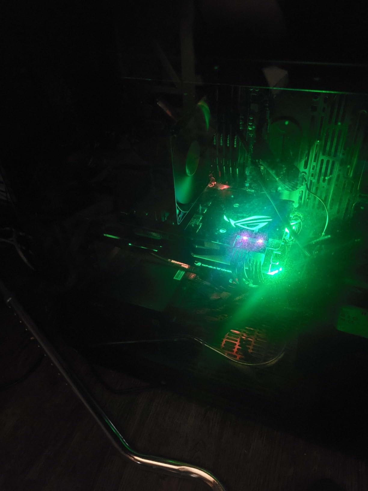 T129215SU 7Pin GPU Card Cooler Fans for ASUS ROG StrixGeForce RTX 2060 2080 2080 Ti or RX 5600 XT RX 5700XT Fan 1 Set customer photo 1