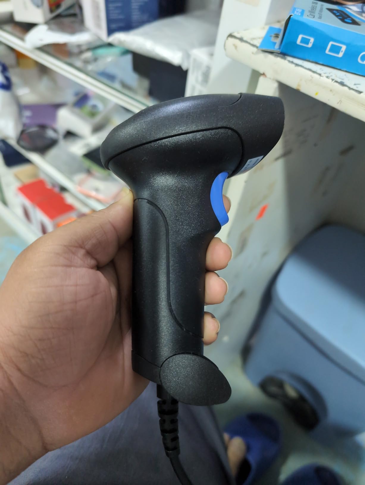 NetumScan USB 1D Barcode Scanner, Handheld Wired CCD Barcode Reader Supports Screen Scan UPC Bar Code Reader for Warehouse, Library, Supermarket customer photo 2