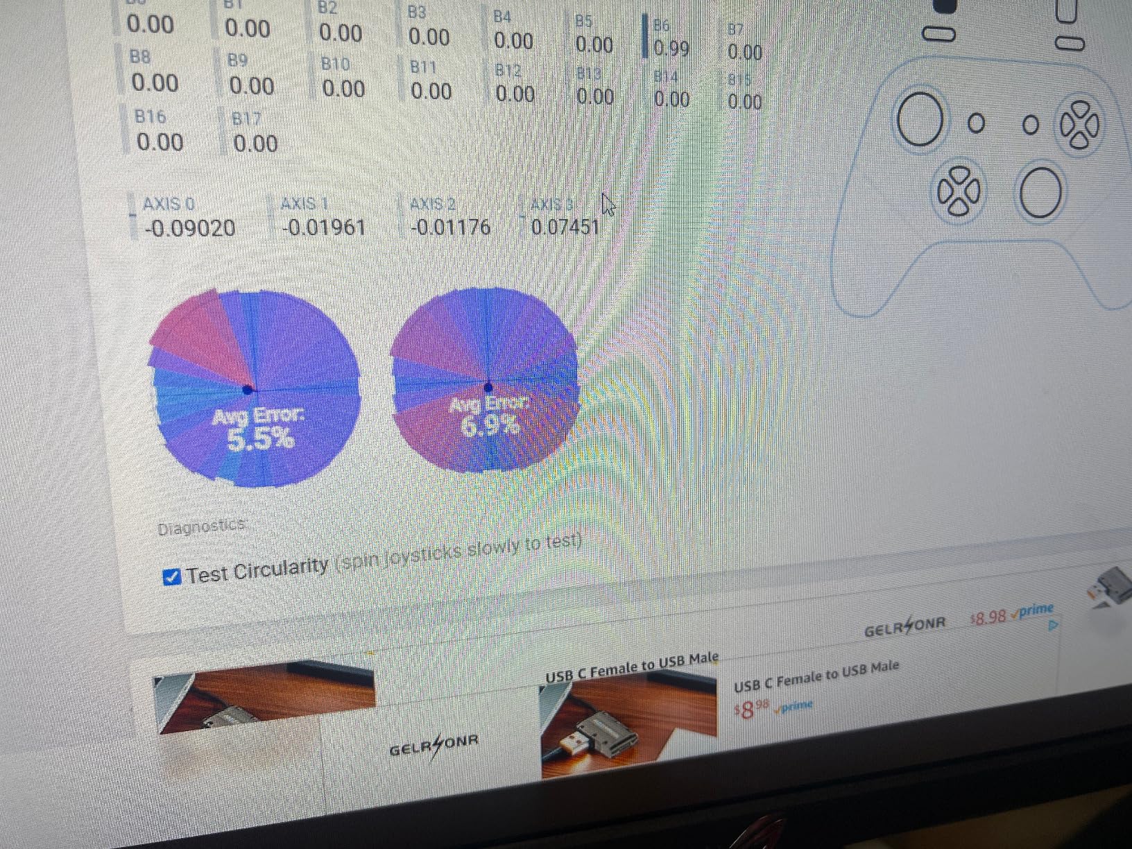 SOSS GAMING Genuine Analog Joysticks Repair Kit for PlayStation 4 and 5 - Fix Stick Drift, Broken, and Loose Joysticks on Dualsense and Dualshock 4 Controllers customer photo 2