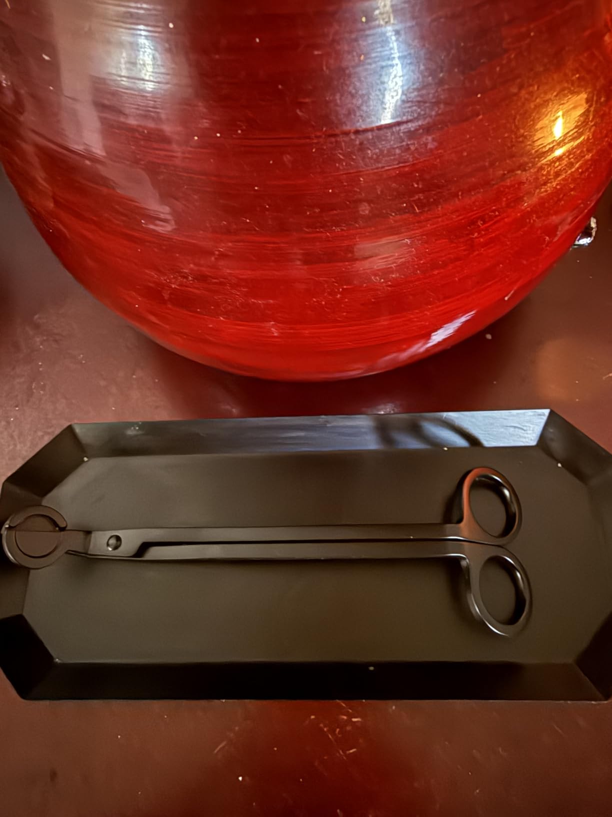 Candle Wick Trimmer,Stainless Steel Wick Clipper Cutter, Scissors, Candle Tool, Help You to Safely Remove, Controllable The Flame and Cleaner Burn customer photo 2