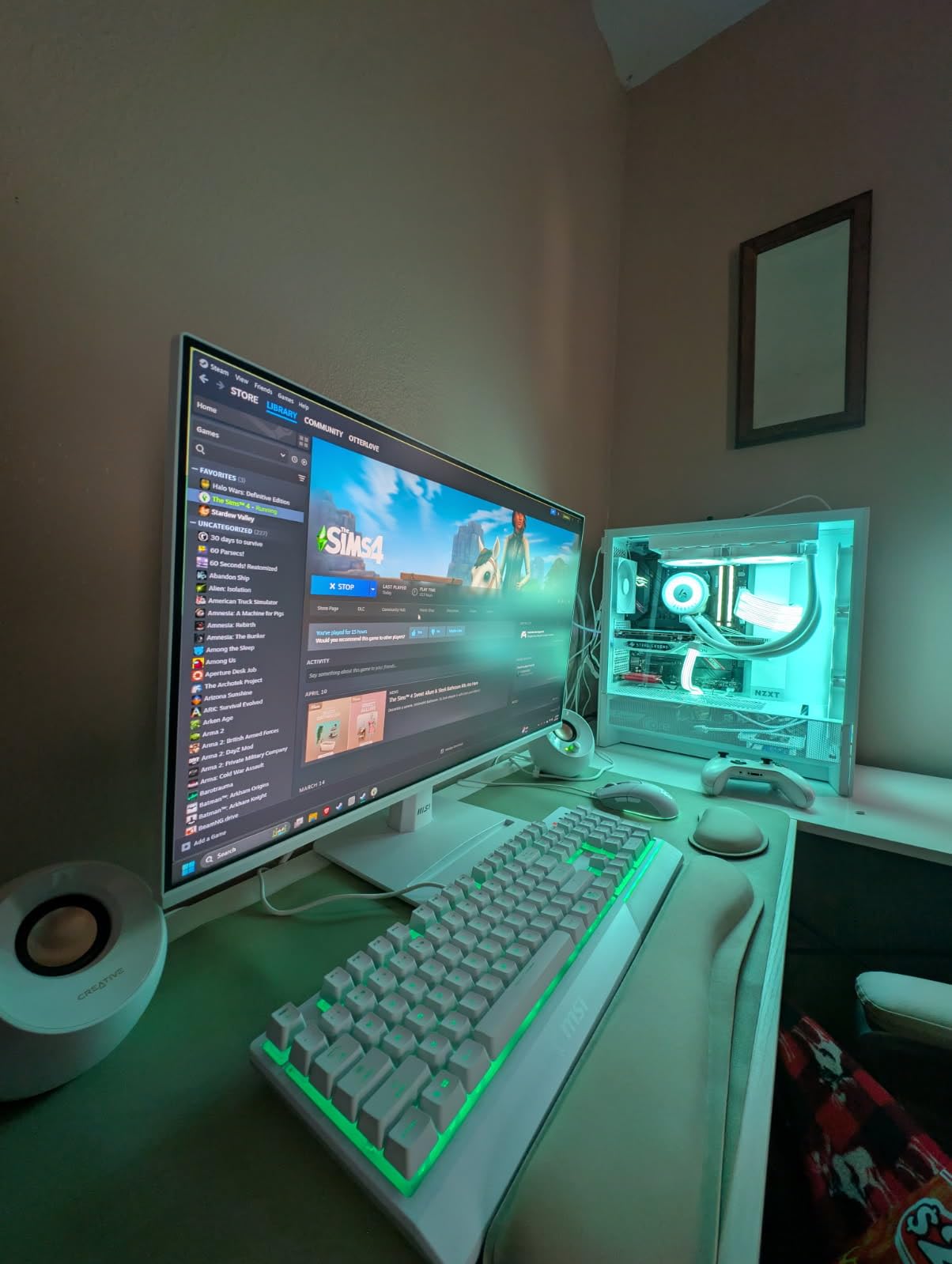 MSI Vigor GK30 Combo White with RGB Gaming Keyboard and GM11 Gaming Mouse customer photo 1