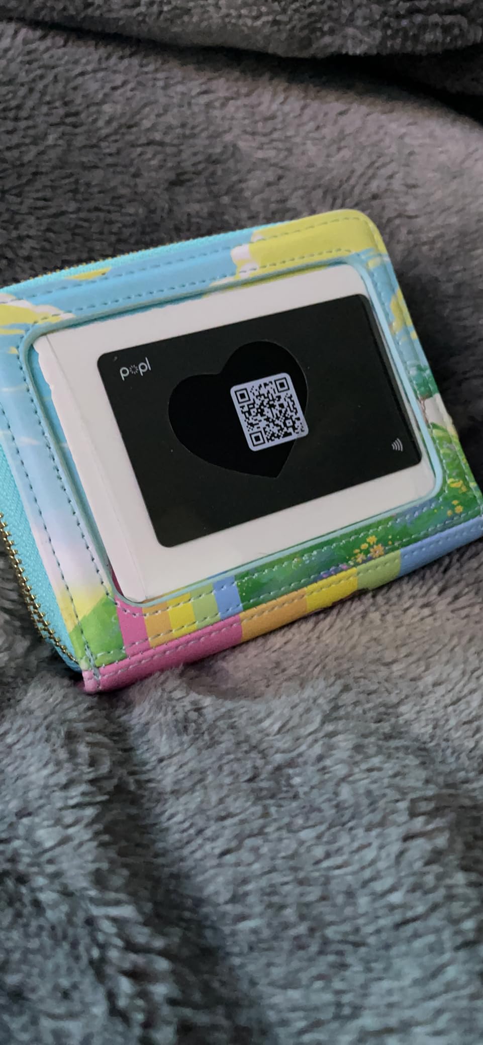 Authentic Patented Popl Card™ (Avoid Fake Knockoffs) - Smart NFC Networking Card - Simply Tap to Exchange Contact Info, Capture Leads, & Manage Contacts (White) customer photo 2