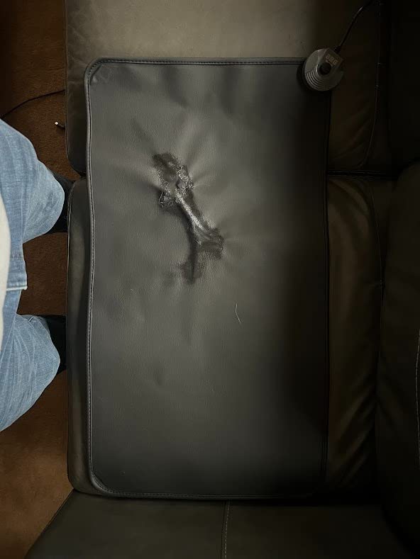 Mymyth Heated Desk Pad, Warm Mouse Pad, Foot Warmer - 8 Speeds Heated Control with Digital Display - 31.5''x17.5