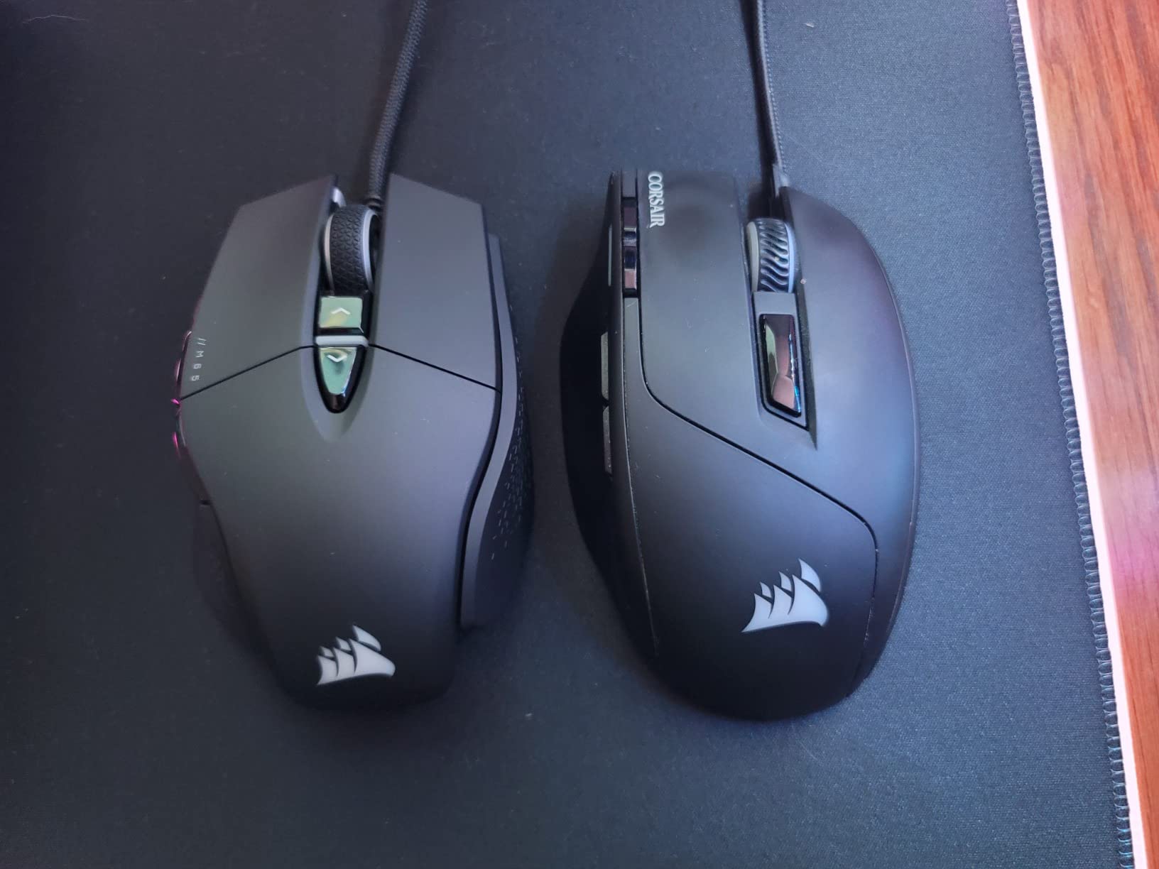 Corsair M65 RGB Ultra Tunable FPS Gaming Mouse Marksman 26,000 DPI Optical Sensor, Optical Switches, AXON Hyper-Processing Technology, Sensor Fusion Control, Tunable Weight System - Black customer photo 2