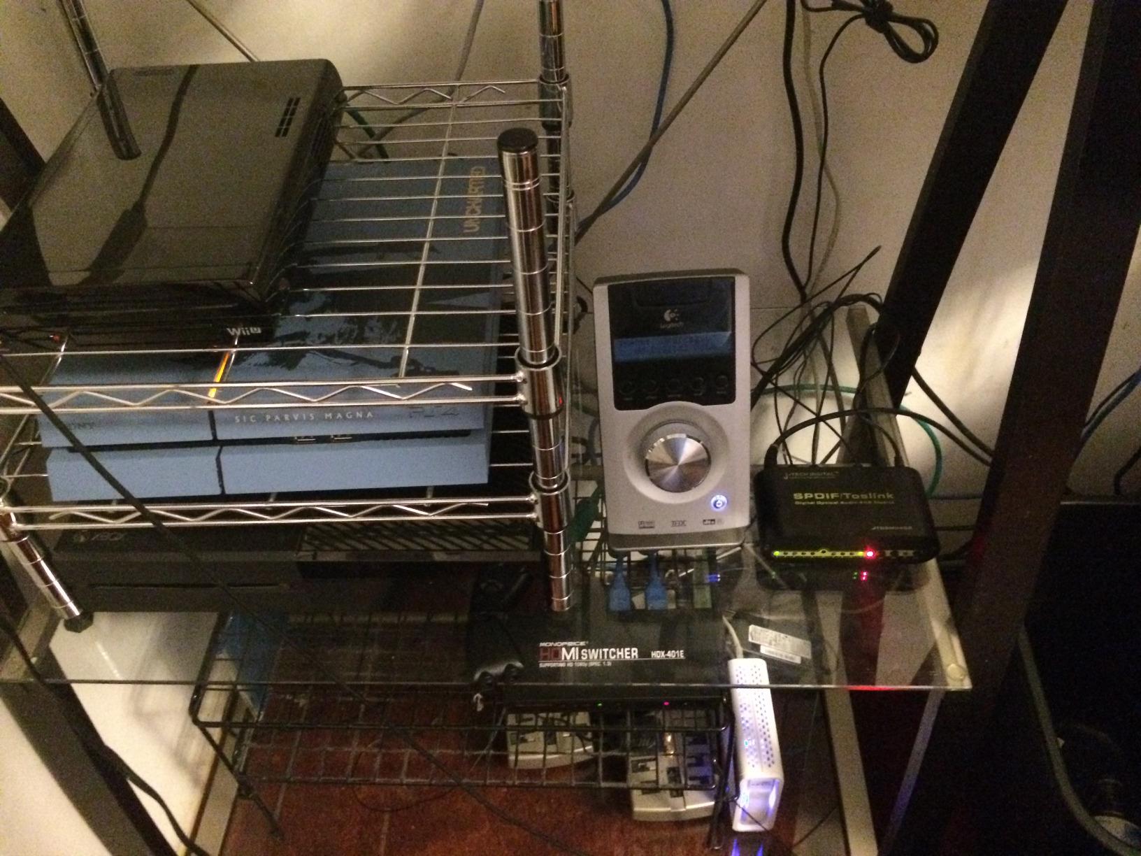 J-Tech Digital 4K 4x4 HDMI Matrix Switch HDMI2.0 4K 60Hz 4:4:4 HDR Compatible with Dolby Vision, with Audio Outputs, Display Panel, Web GUI Control, J-Tech Digital Control App [JTECH-4KM44A] customer photo 2