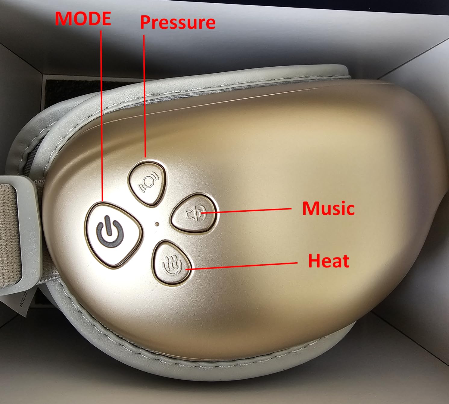 BOB AND BRAD Eye Massager FSA Eligible/HSA Eligible, EyeOasis 2 Heated Eye Mask for Migraines with Music, Smart Migraine Massager Warm Compress Therapy for Migraines, Dry Eyes, and Eye Strain Relief customer photo 1