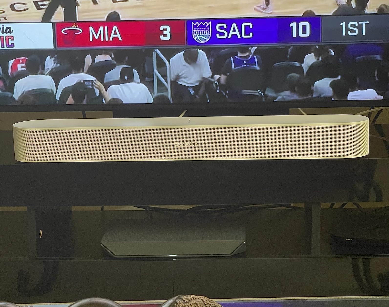 Sonos Beam Gen 2 - White - Soundbar with Dolby Atmos customer photo 1