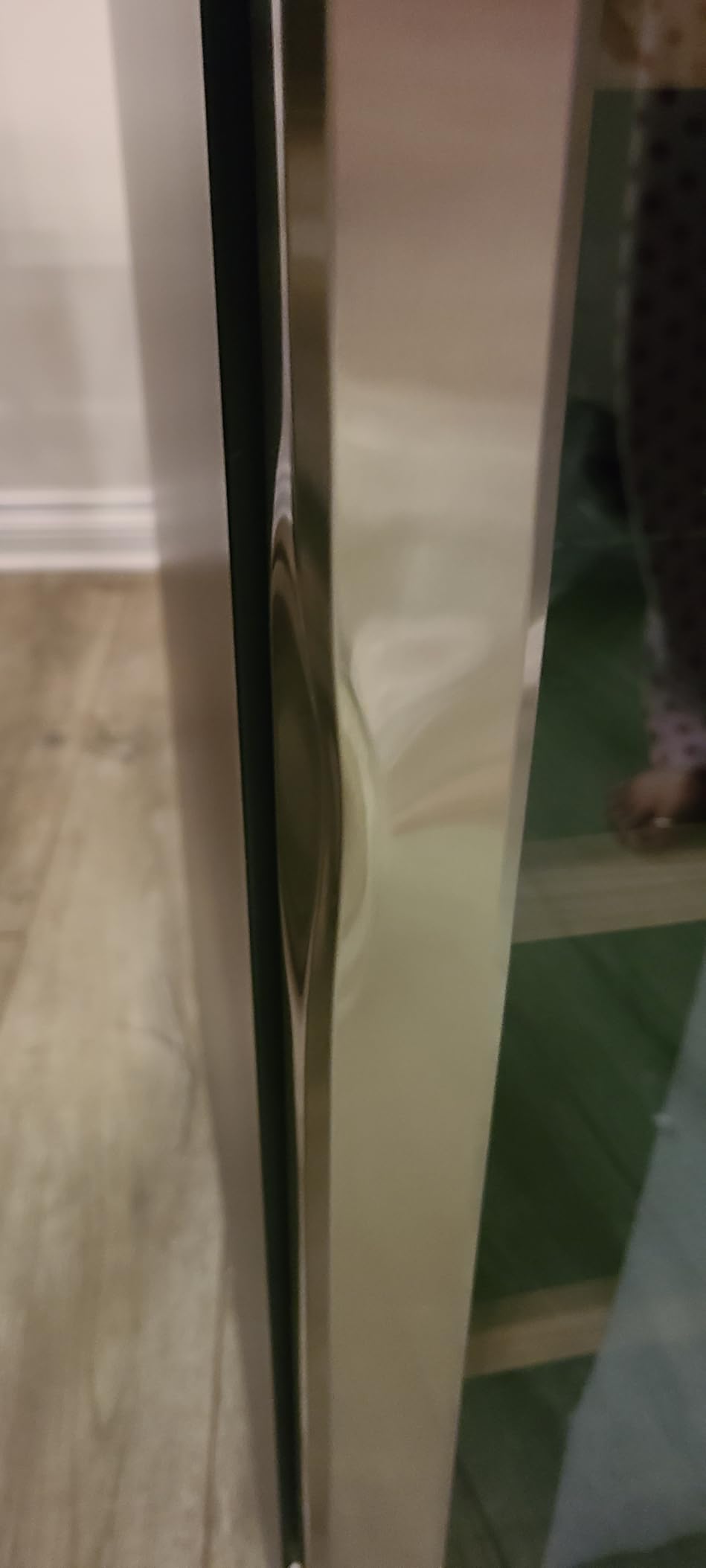 24 Inch Wine Cooler Fridge Dual Zone, Professional Large Capacity High Wine Refrigerator with Powerful Compressor, Quiet Operation and Elegant Design-KMHJ408D customer photo 2