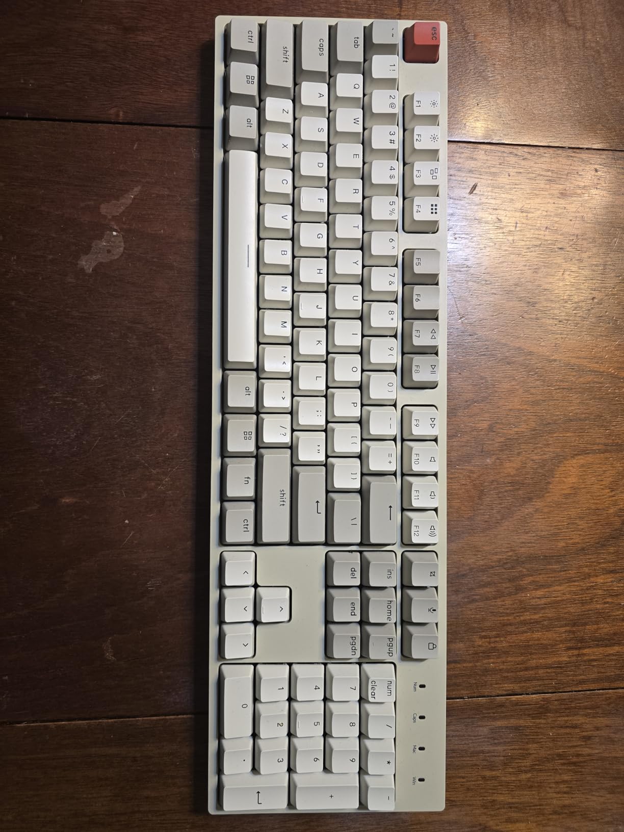 Keychron C2 Full Size Wired Mechanical Keyboard Compatible with Mac, Keychron Brown Switch, 104 Keys ABS Retro Color Keycaps Gaming Keyboard for Windows, USB-C Type-C Braid Cable customer photo 1