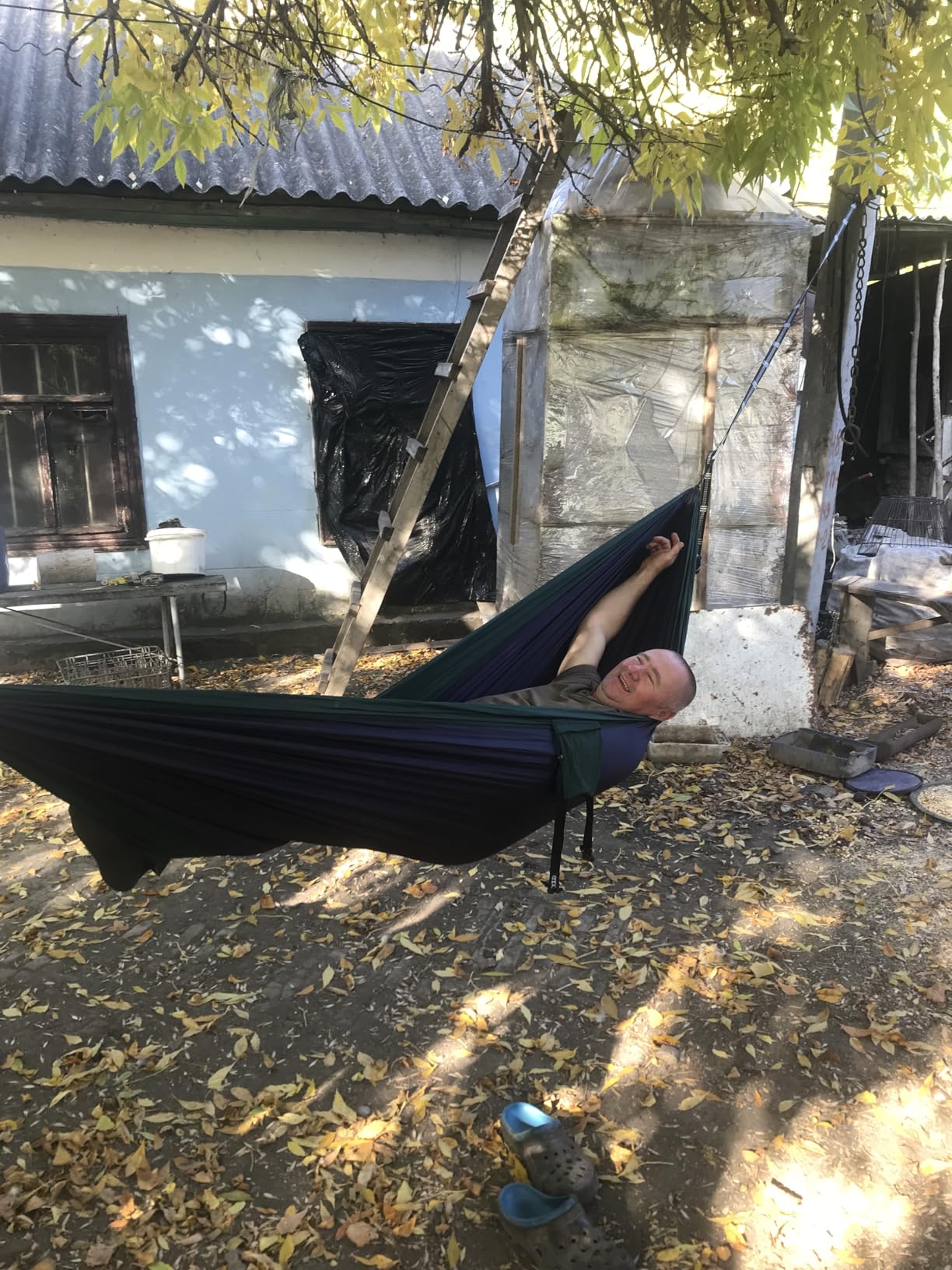 Eagles Nest Outfitters DoubleNest Lightweight Camping Hammock, 1 to 2 Person, Special Edition Colors, ATC customer photo 1