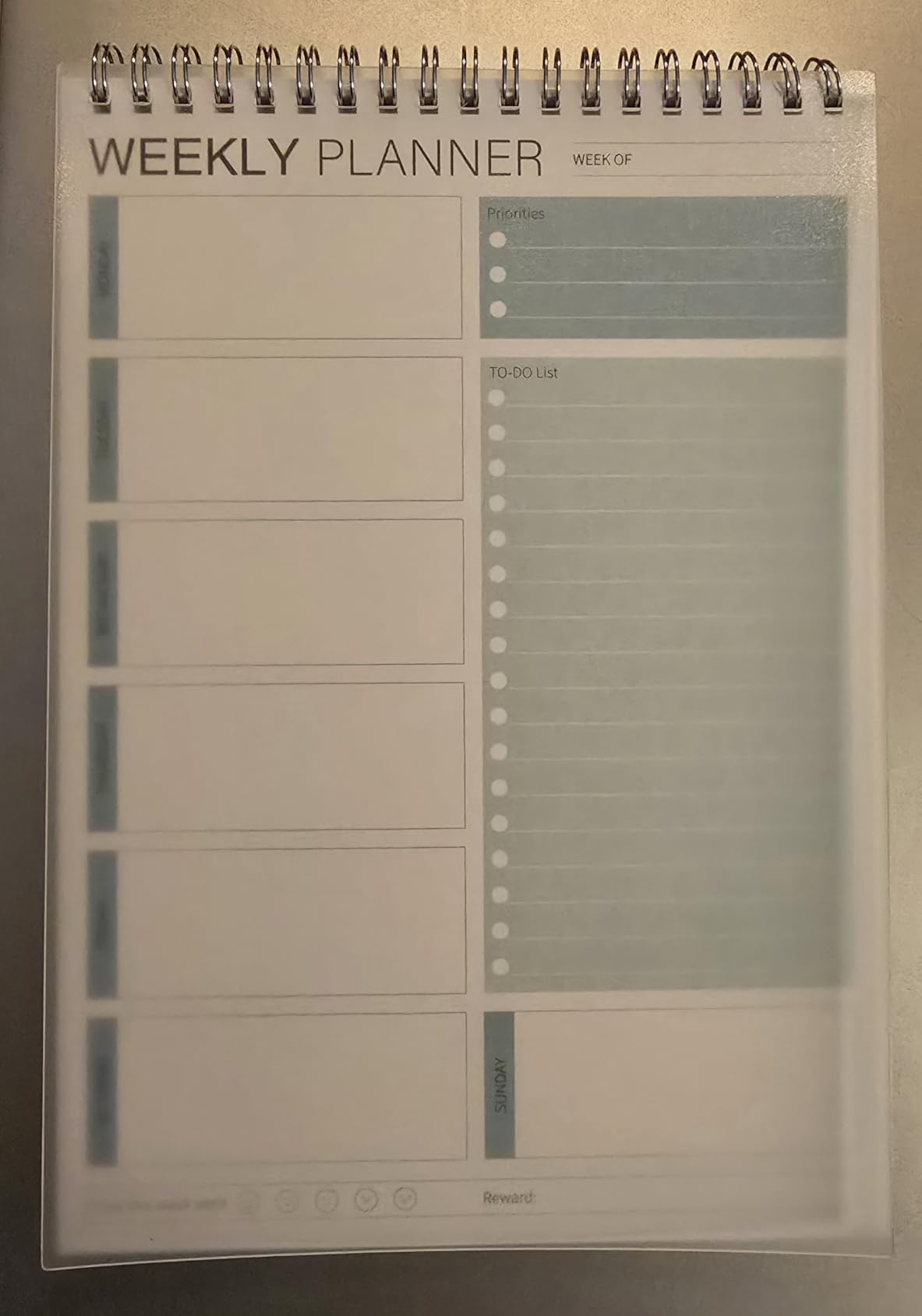 24 Hour Daily Planner with To Do List for Work & Personal Life,105 Days for Productivity Planner, No Bleed Everyday Planner, Daily Schedule, 6.5 x 9.8 customer photo 2